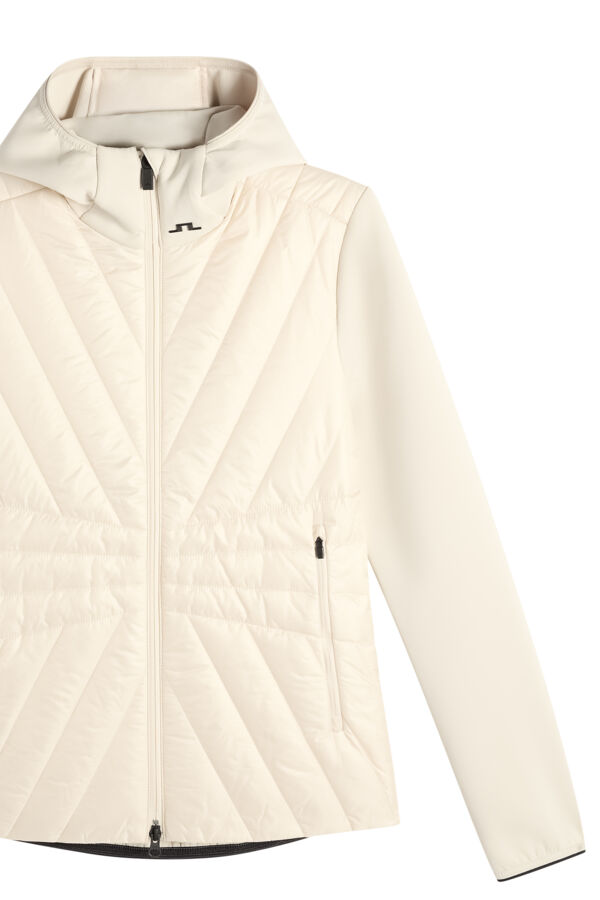 Holma Quilt Hybrid Hood / Moonbeam
