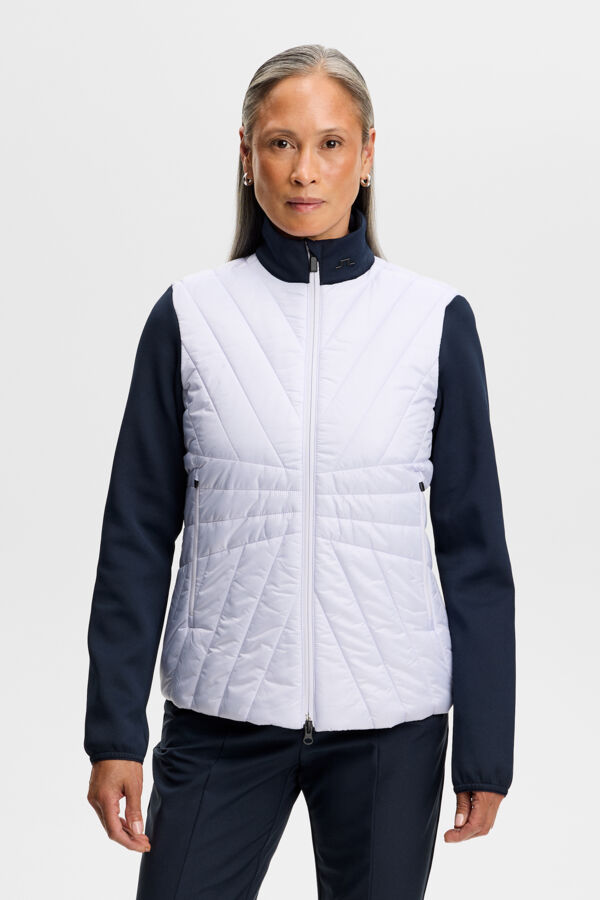 Holma Quilt Hybrid Jacket / Purple Heather