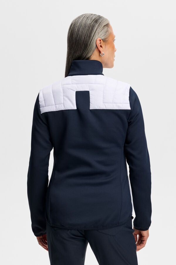 Holma Quilt Hybrid Jacket / Purple Heather