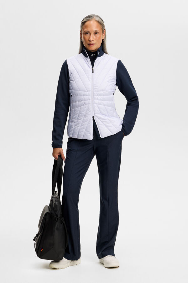 Holma Quilt Hybrid Jacket / Purple Heather