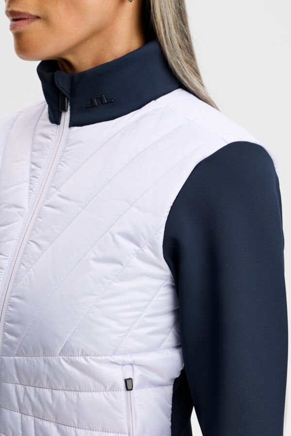 Holma Quilt Hybrid Jacket / Purple Heather