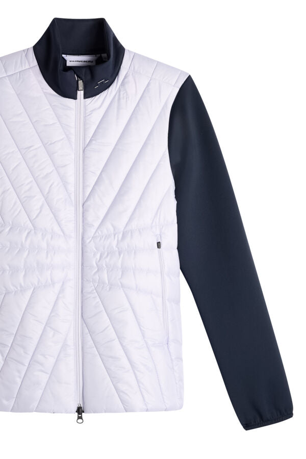 Holma Quilt Hybrid Jacket / Purple Heather