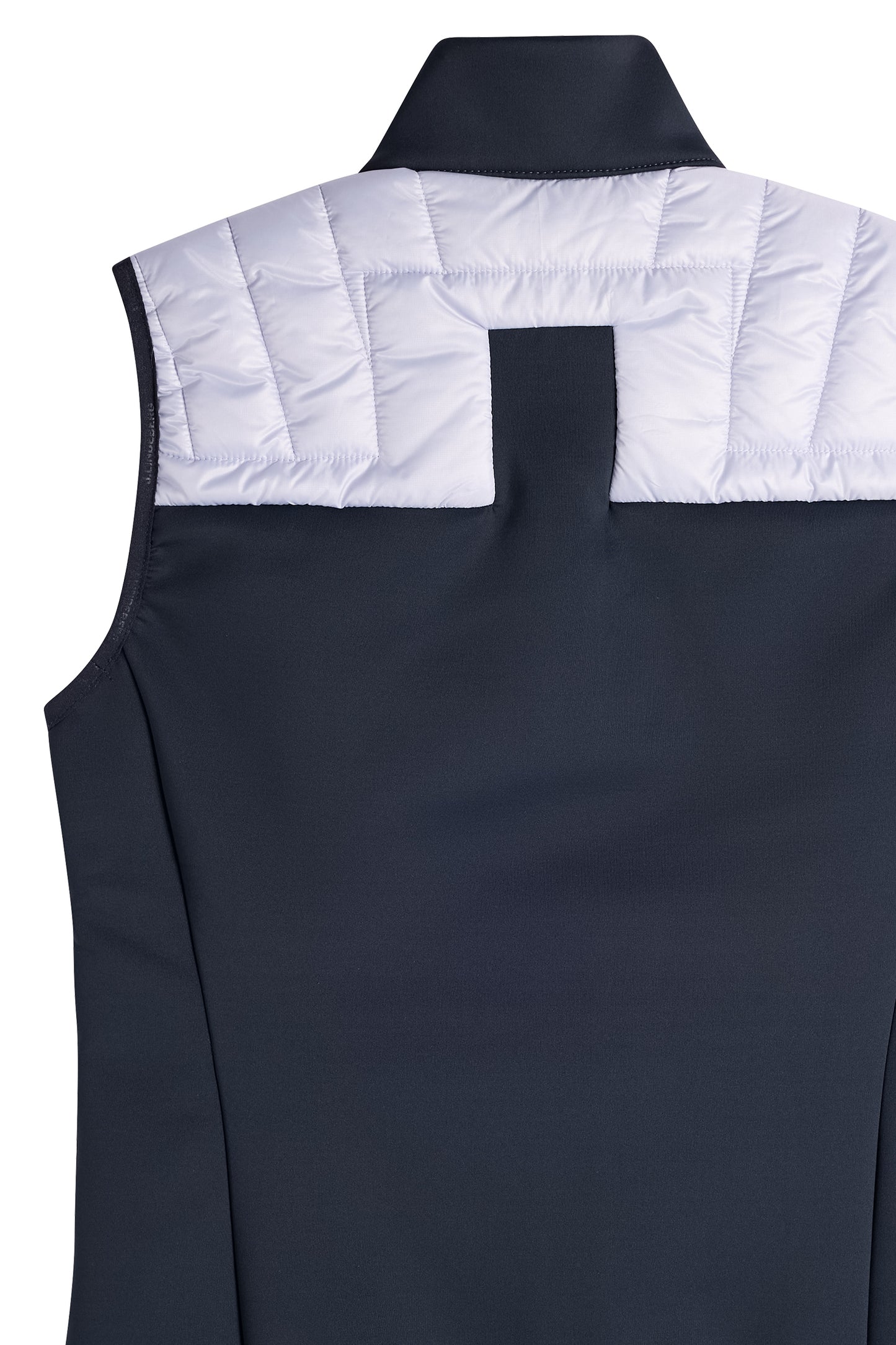 Holma Quilt Hybrid Vest in Purple Heather by J.Lindeberg
