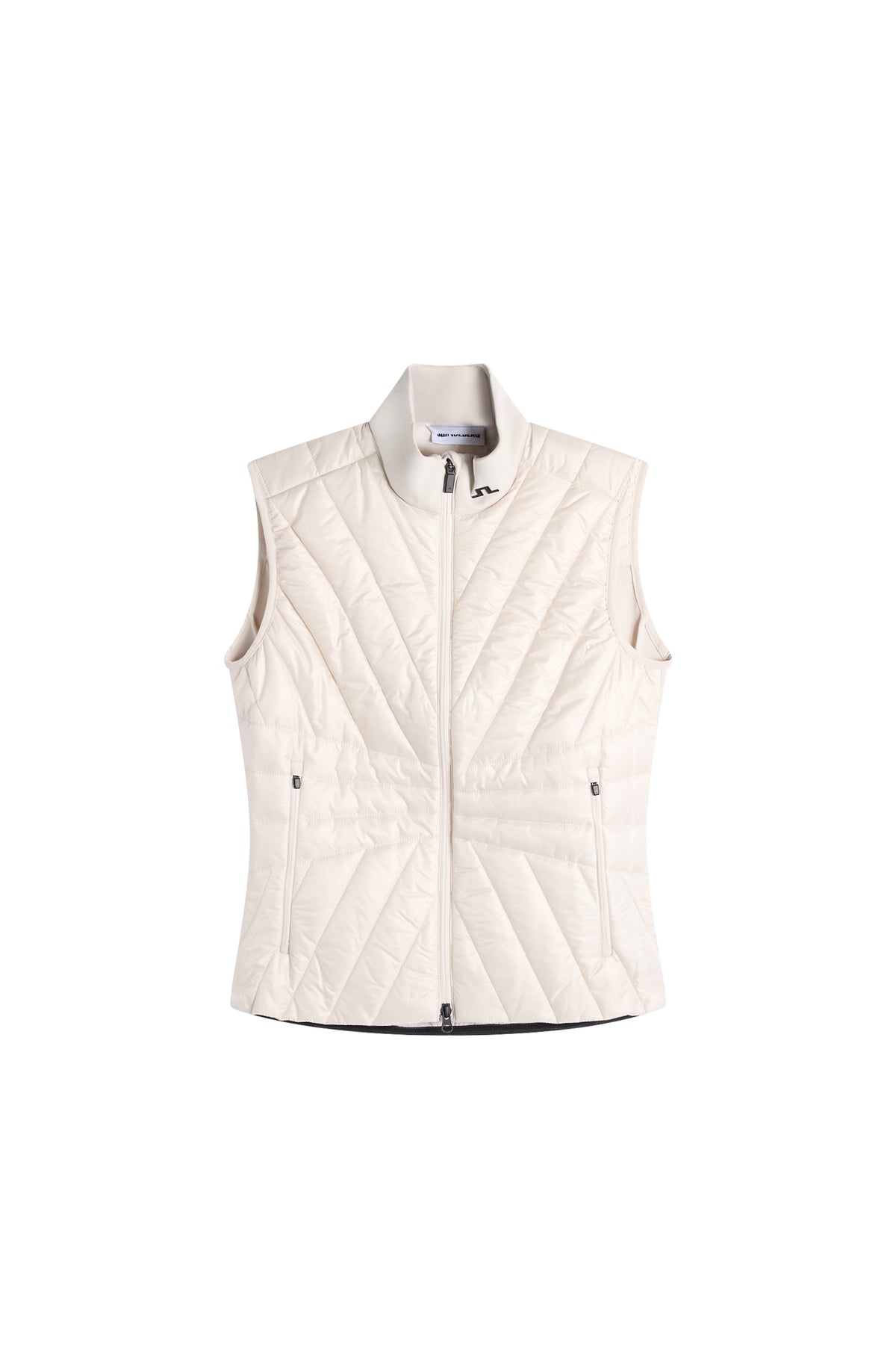 Holma Quilt Hybrid Vest in Moonbeam by J.Lindeberg
