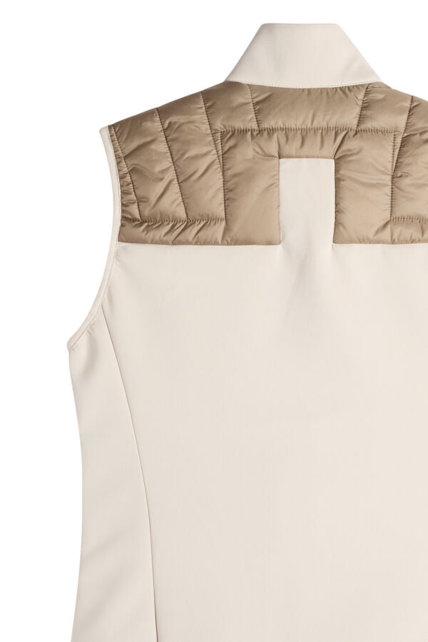 Holma Quilt Hybrid Vest / Brindle