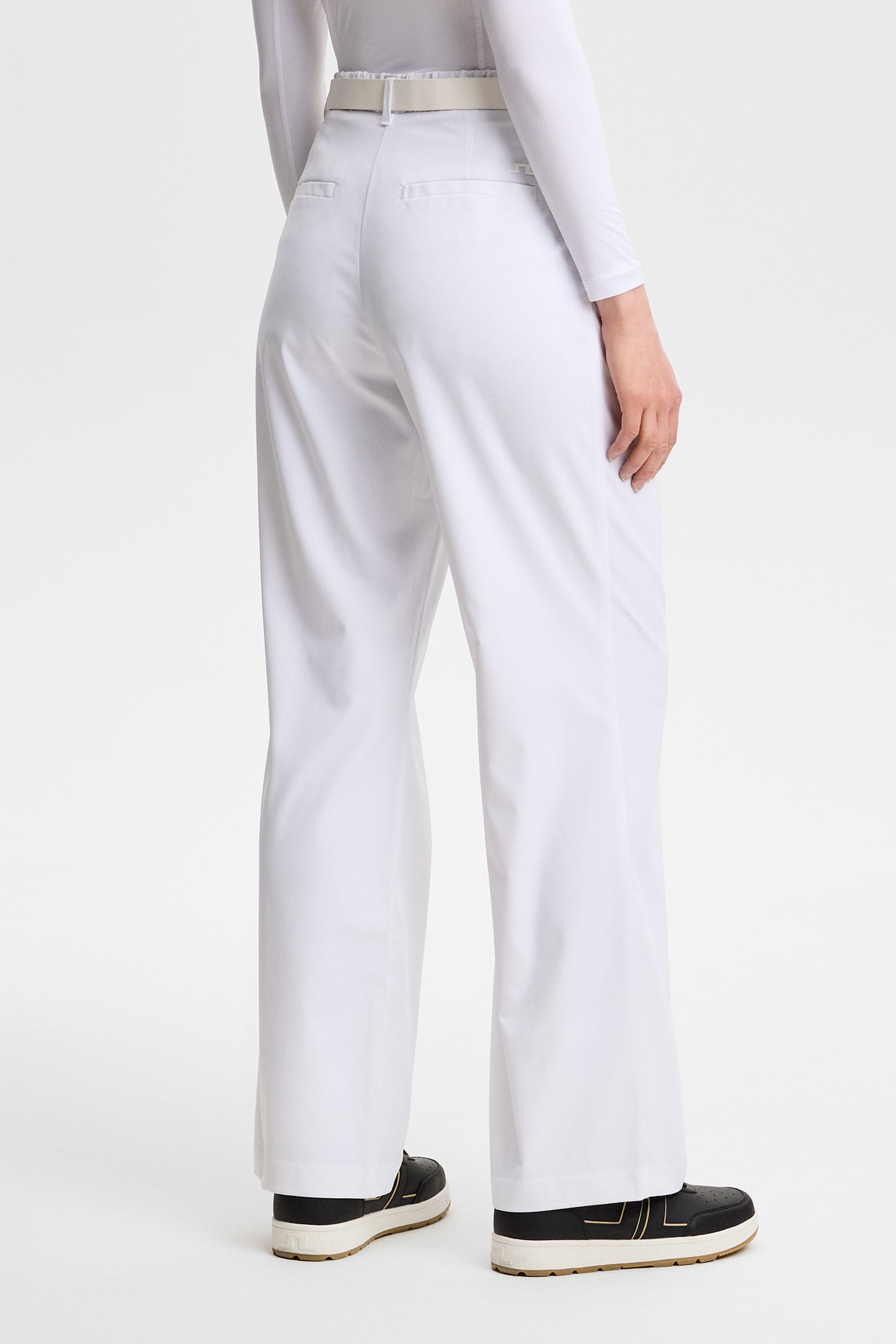 Harmony Pant in White by J.Lindeberg
