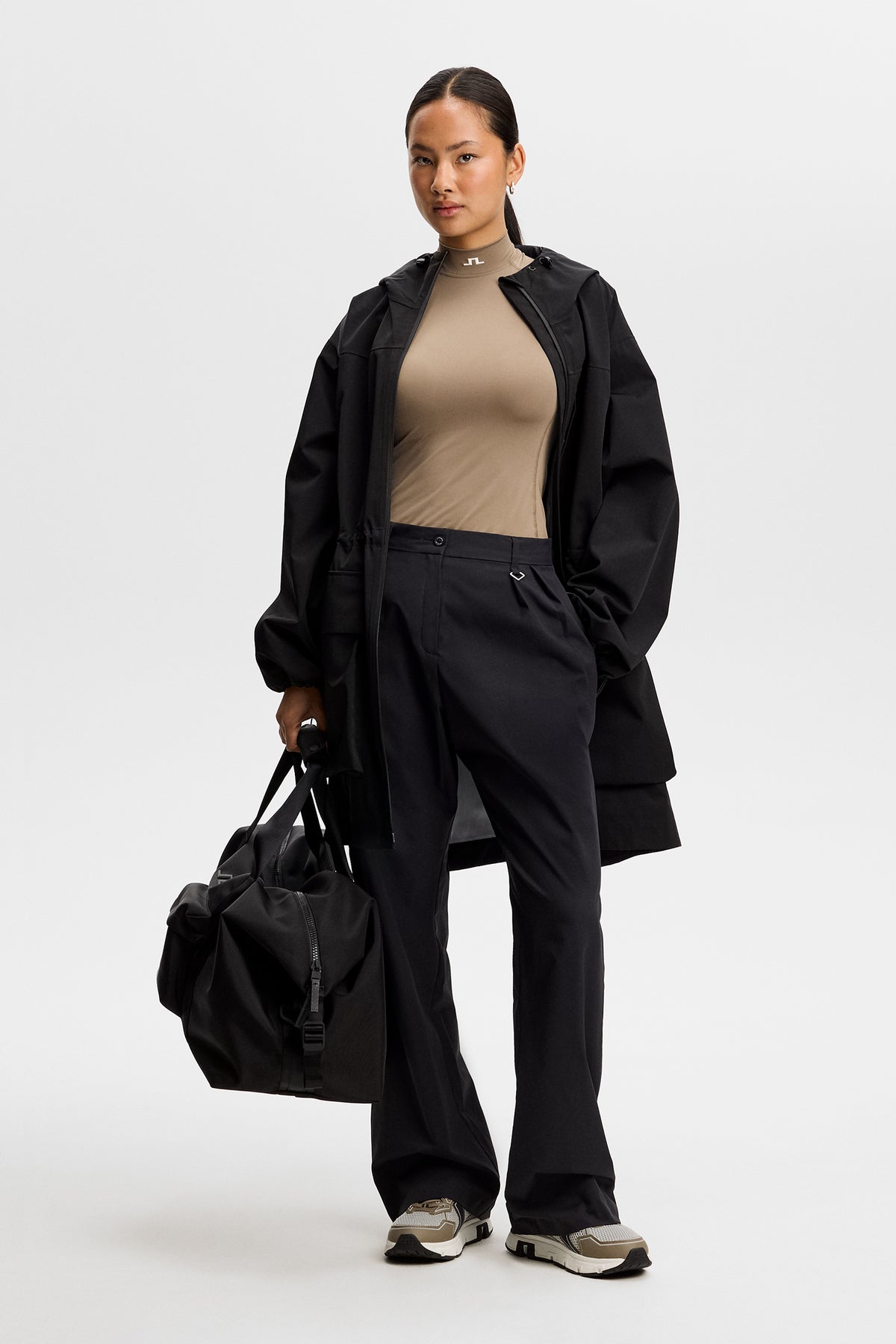 Harmony Pant in Black by J.Lindeberg