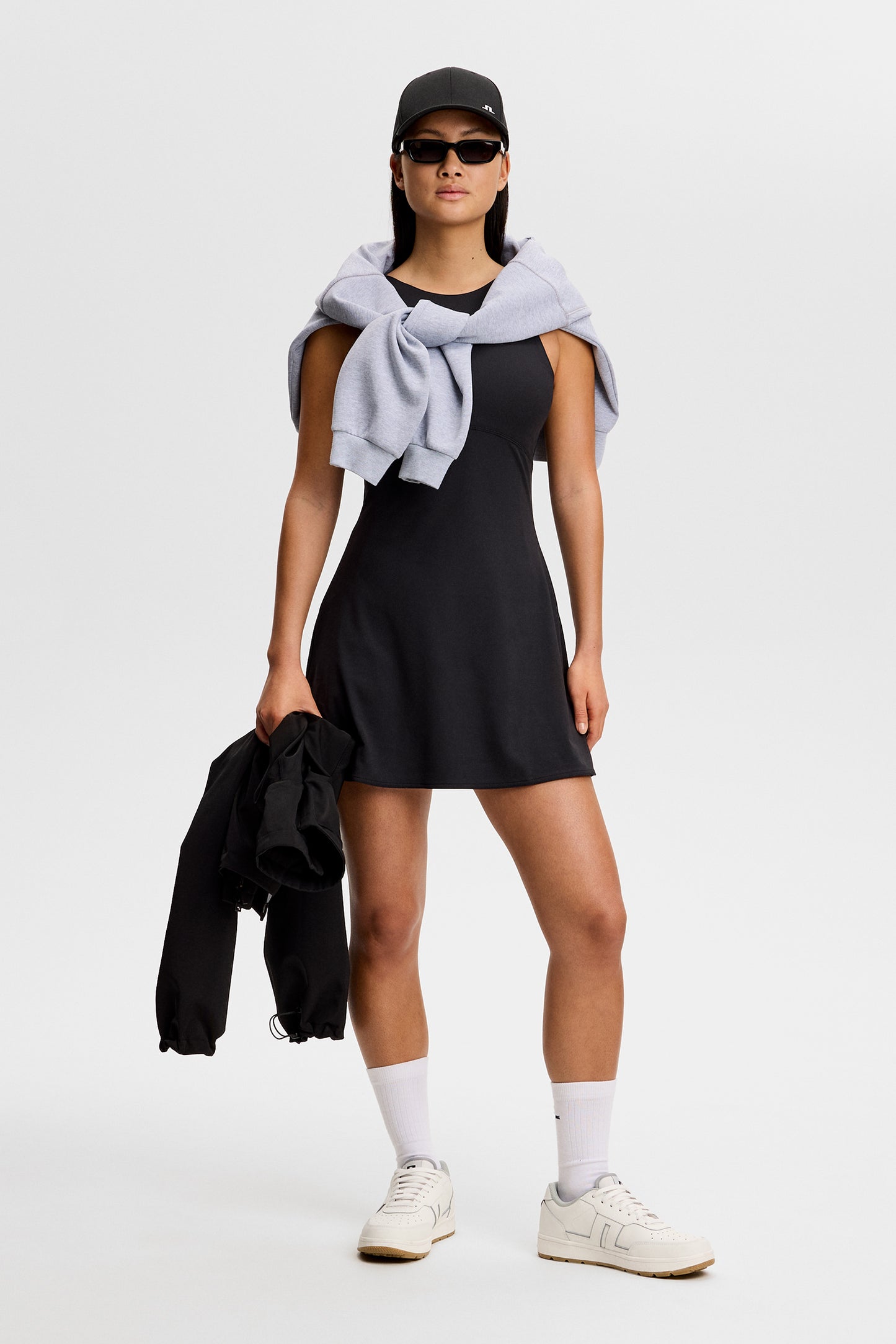 Phoebe Dress in Black by J.Lindeberg