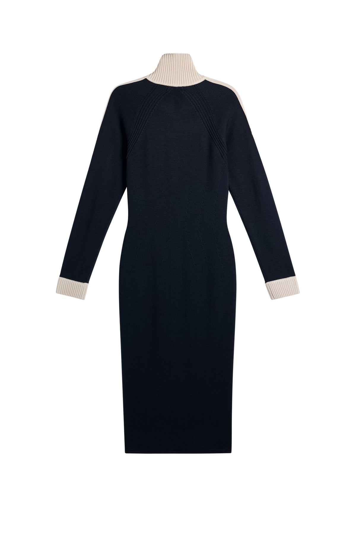 Bettina Knitted Track Dress in JL Navy by J.Lindeberg