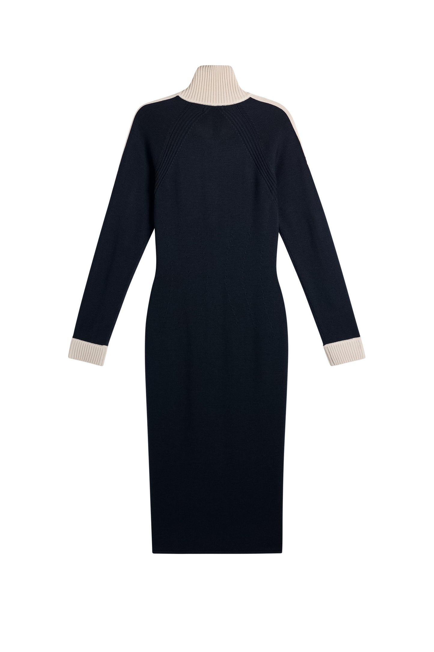 Bettina Knitted Track Dress in JL Navy by J.Lindeberg