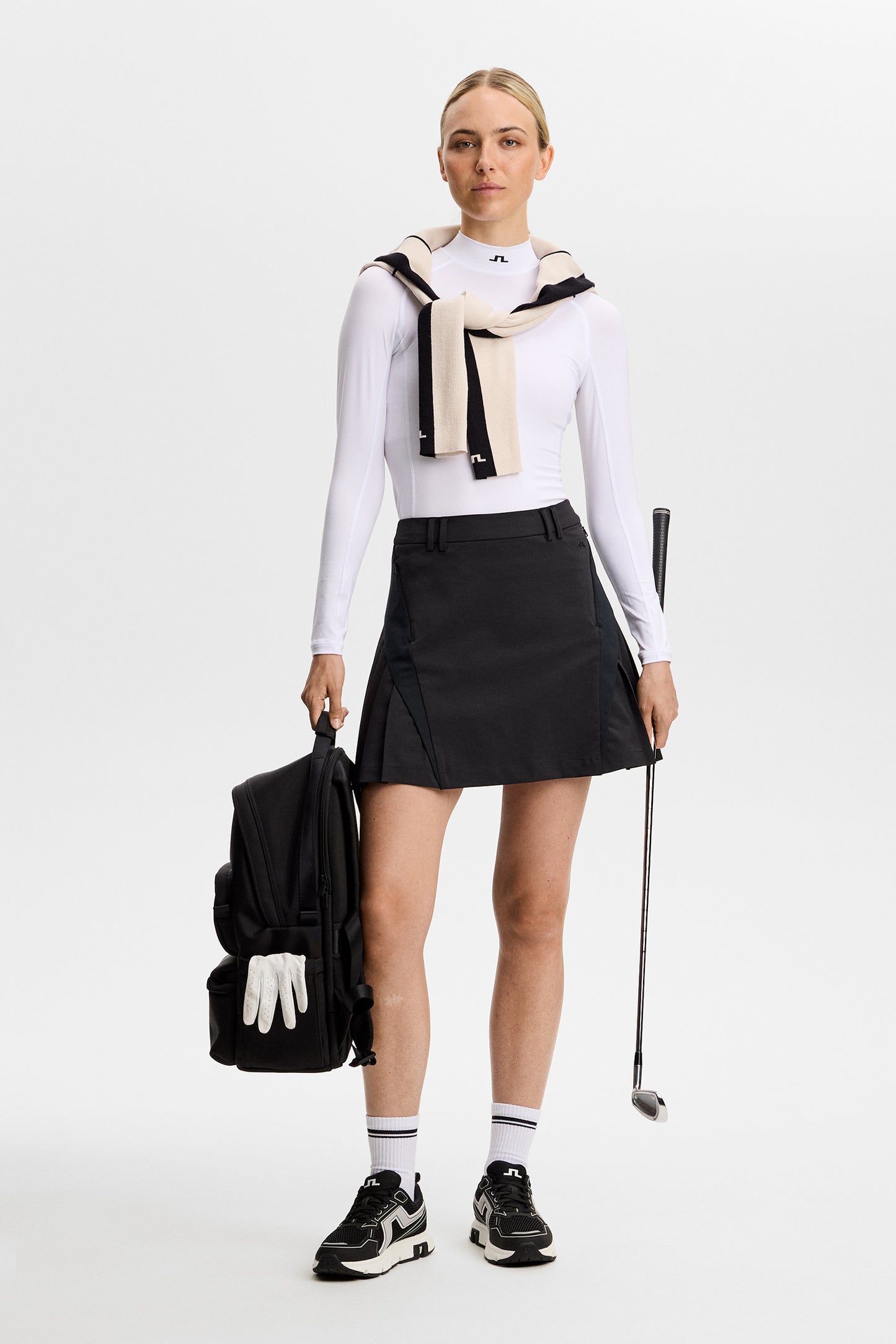 Hana Skirt in Black by J.Lindeberg
