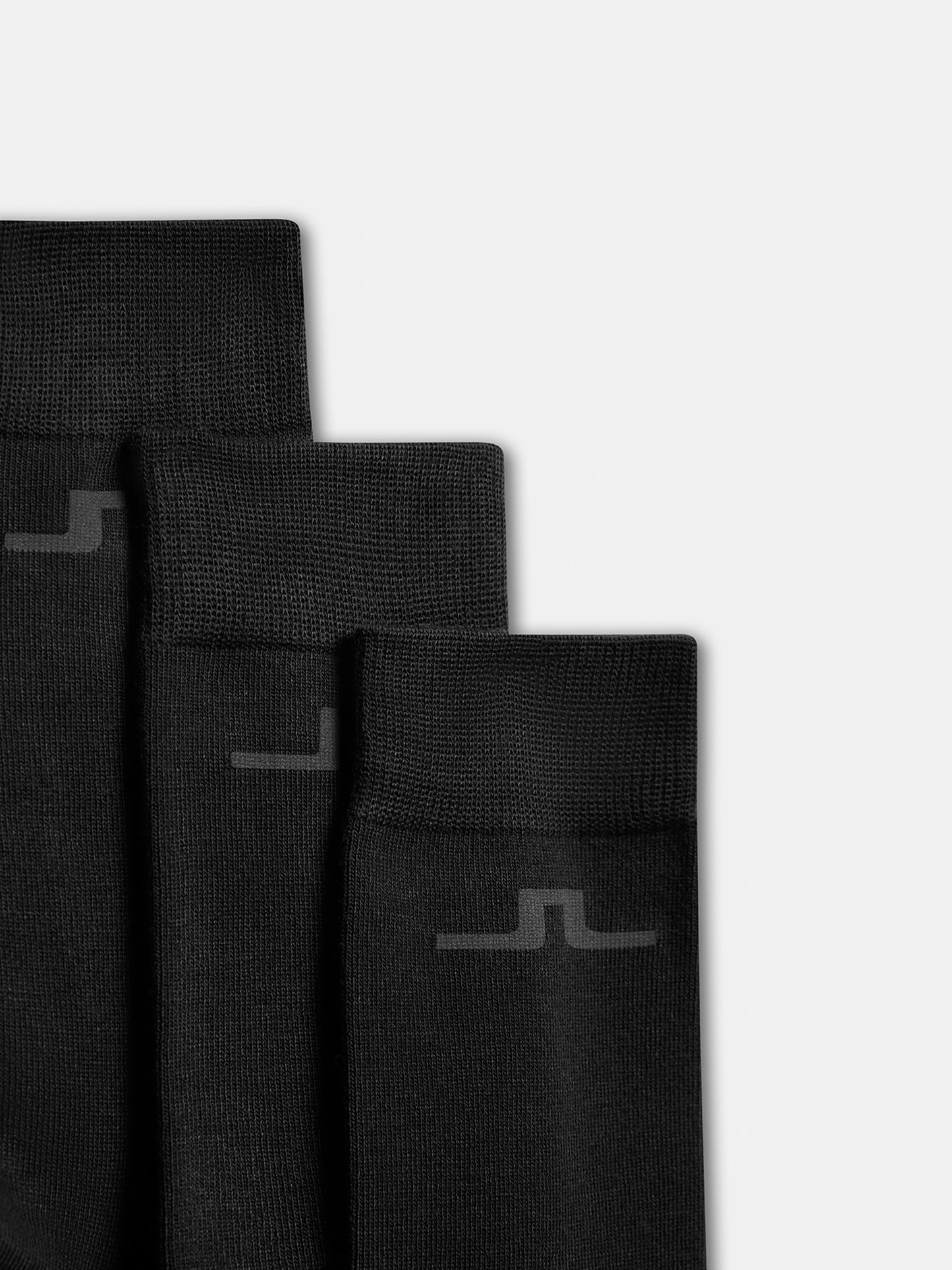 Bridge Bamboo Sock in Black by J.Lindeberg