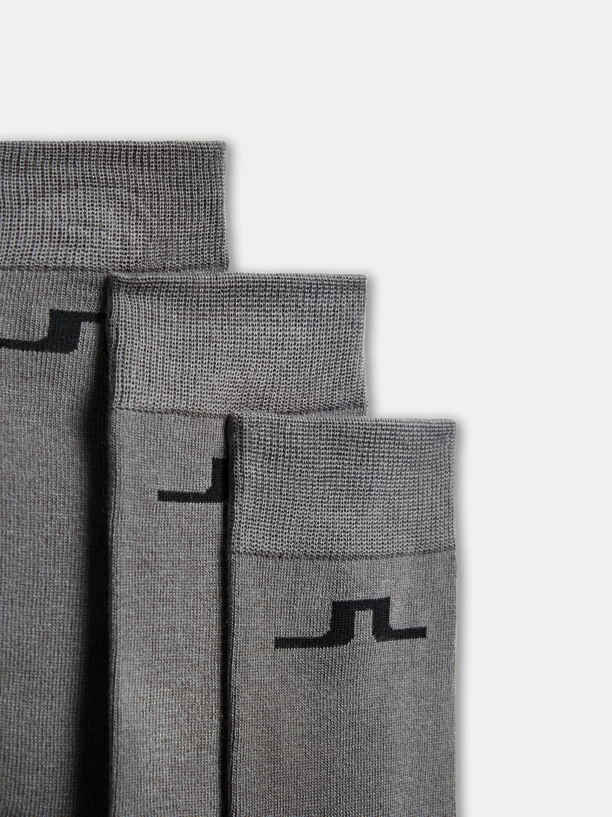 Bridge Bamboo Sock in Gargoyle by J.Lindeberg