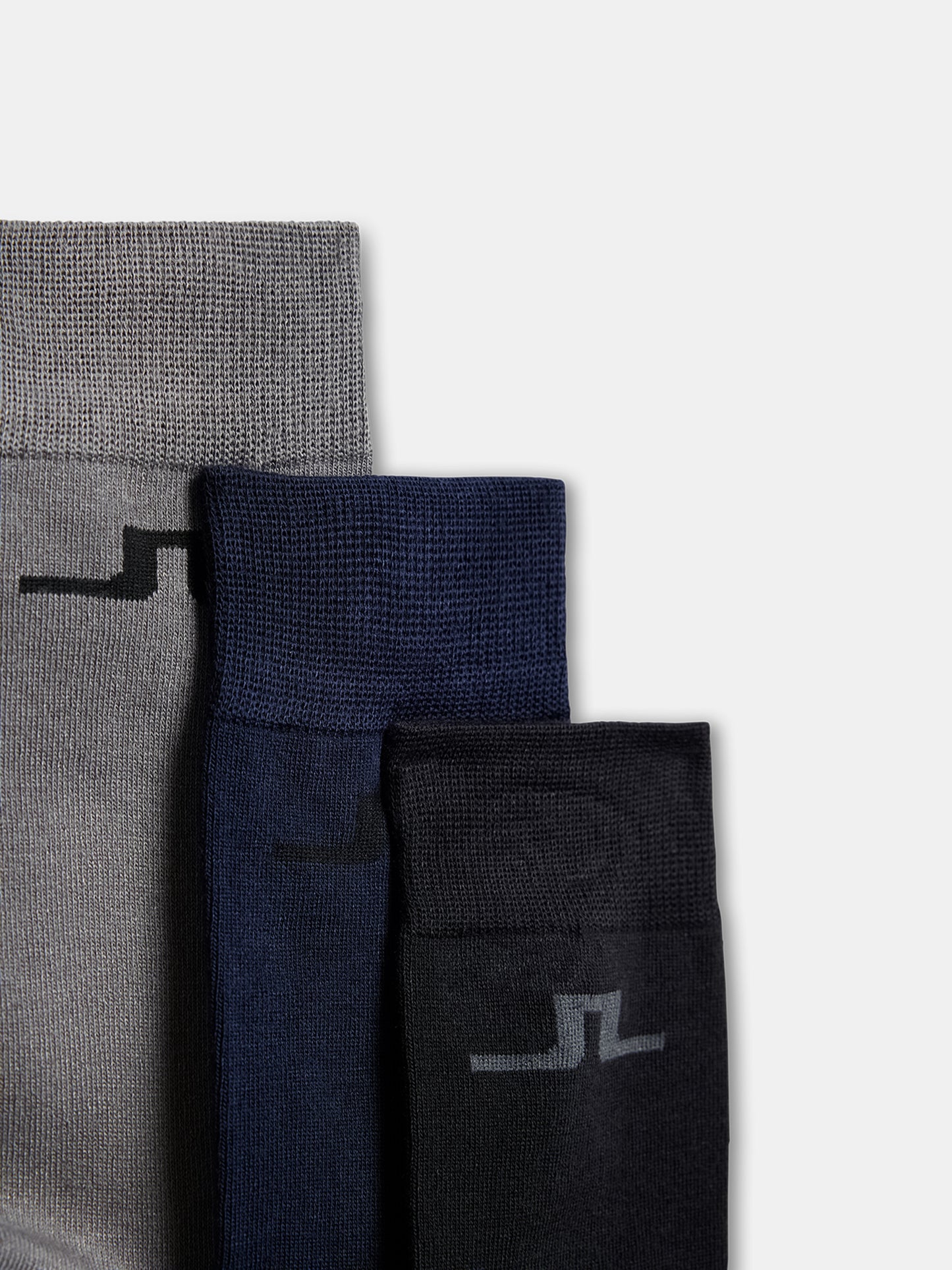 Bridge Bamboo Sock in Multicolour Black by J.Lindeberg