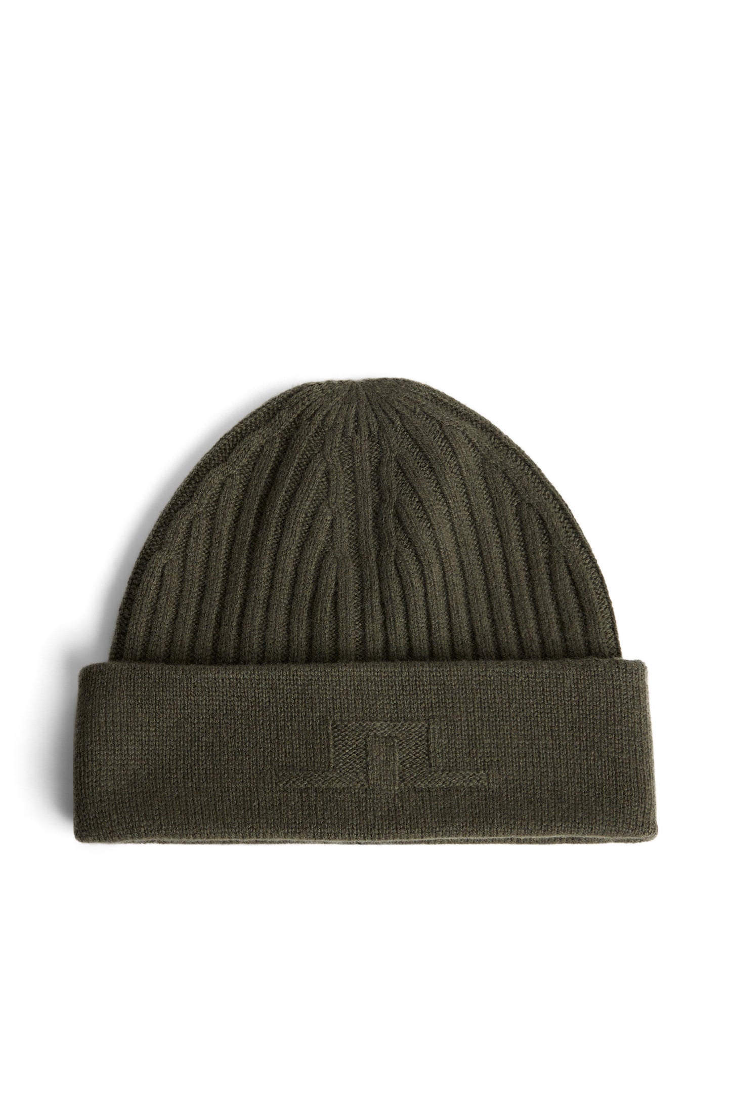 Jive Wool Beanie in Forest Green by J.Lindeberg