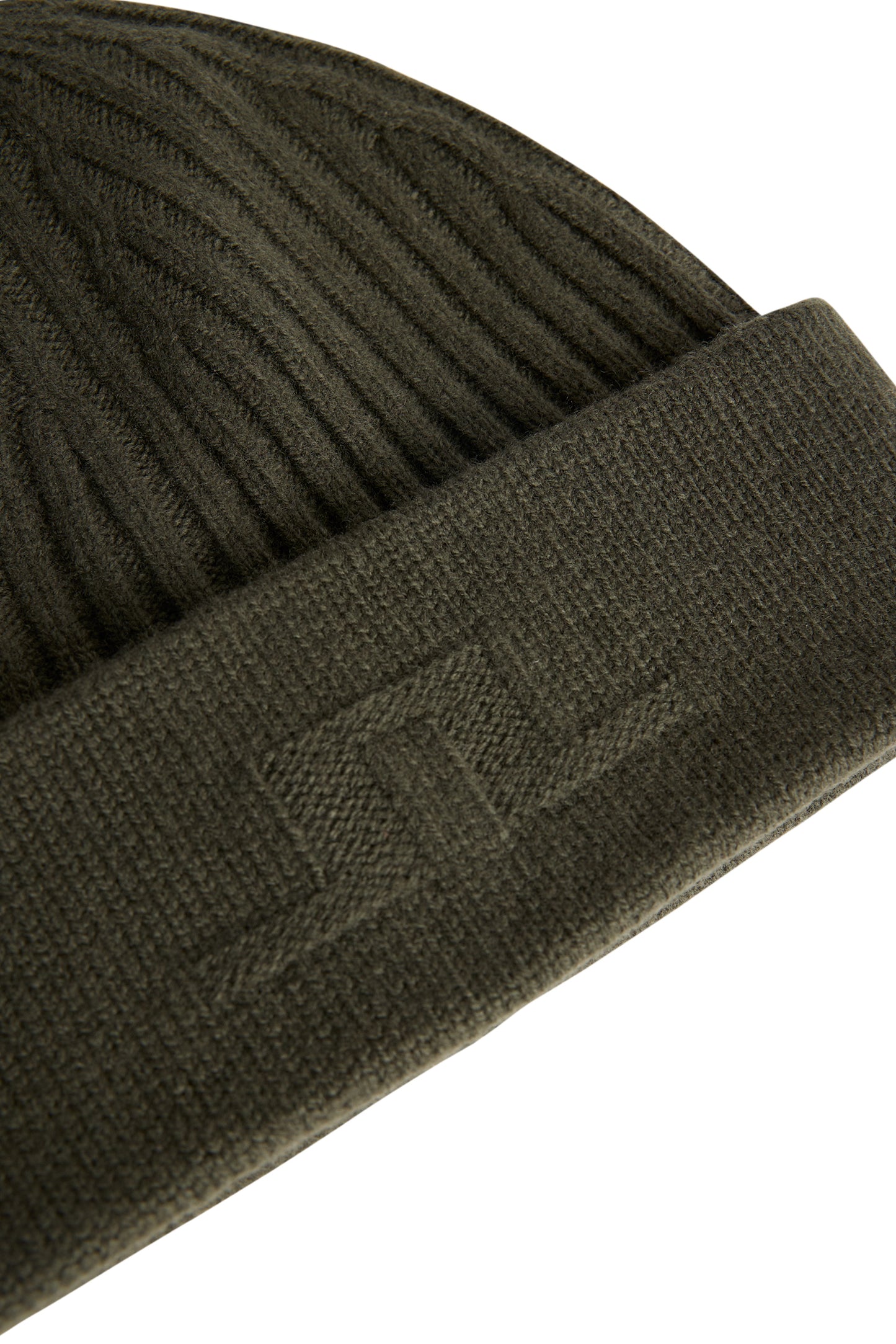 Jive Wool Beanie in Forest Green by J.Lindeberg