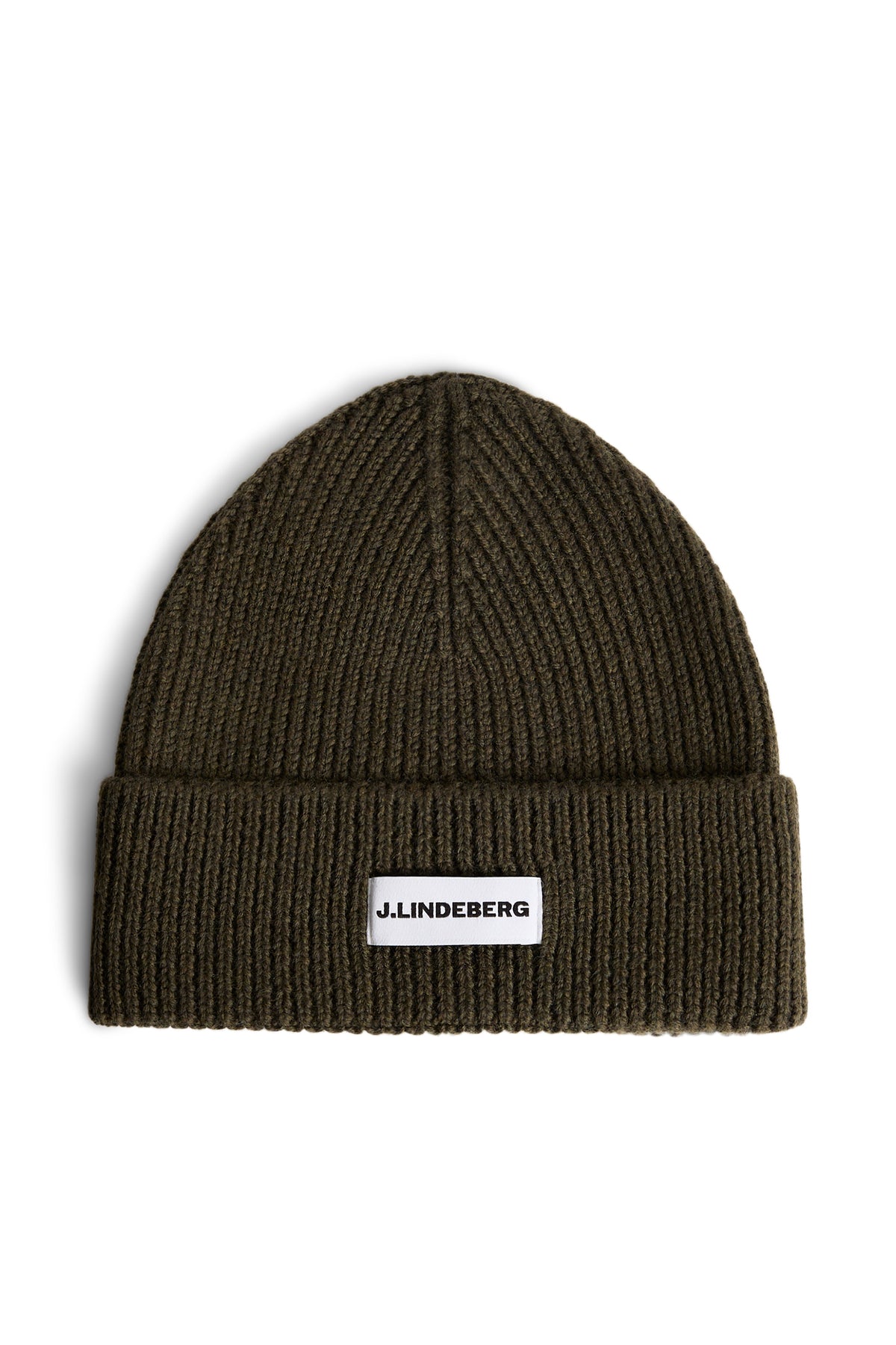 Juan Merino Beanie in Forest Green by J.Lindeberg