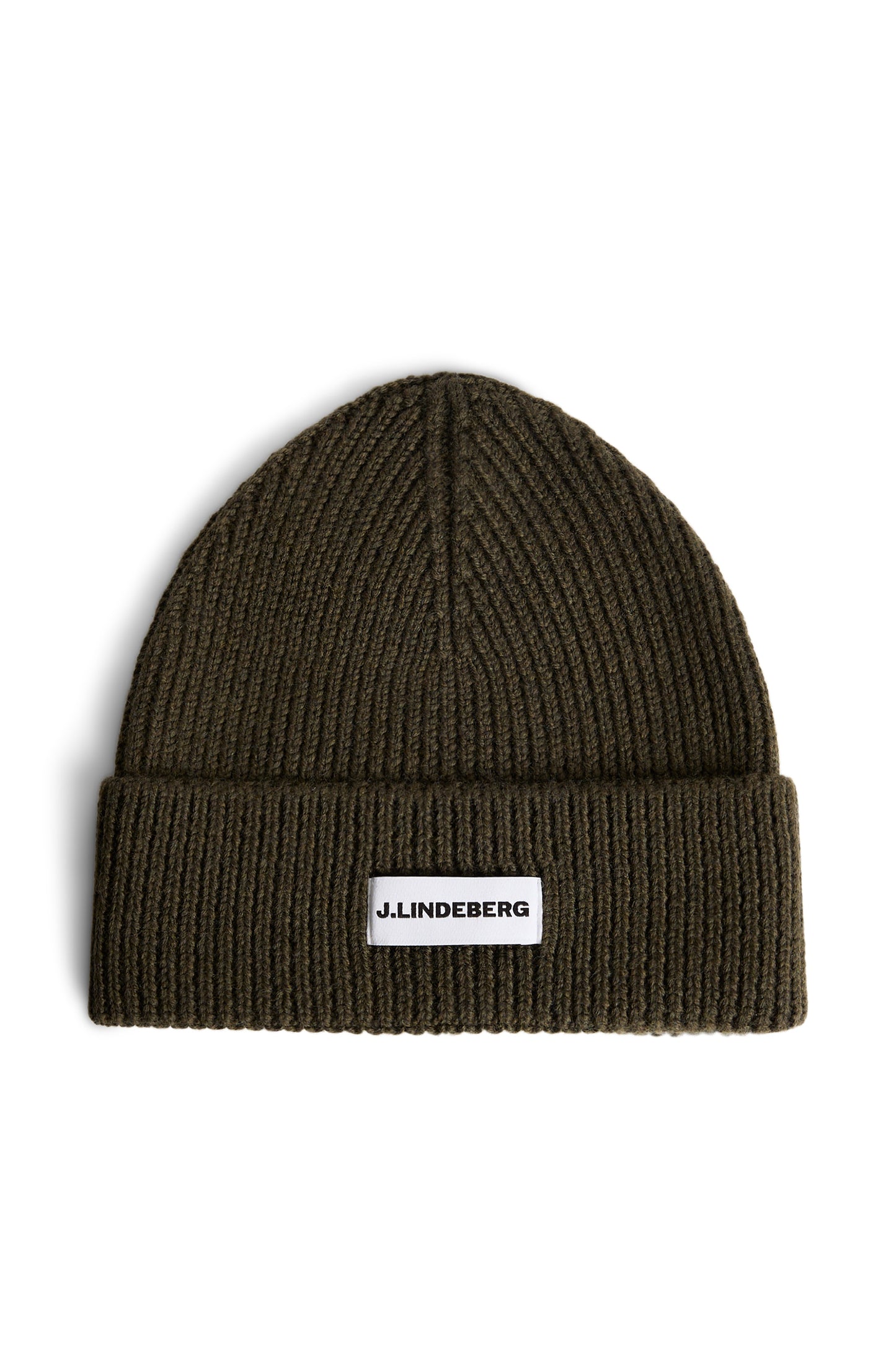 Juan Merino Beanie in Forest Green by J.Lindeberg