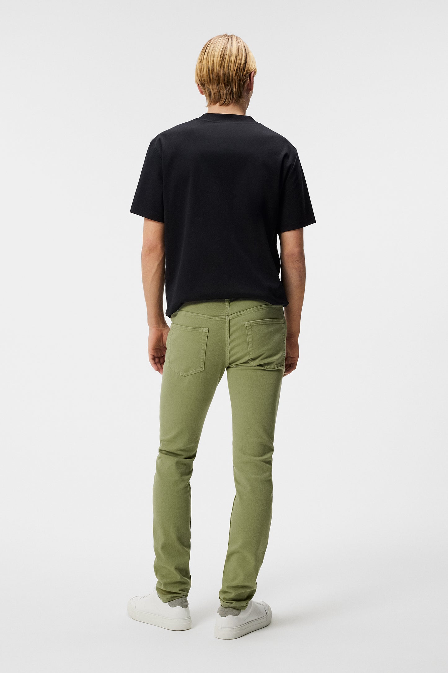 Jay LHT Slim Jeans in Oil Green by J.Lindeberg