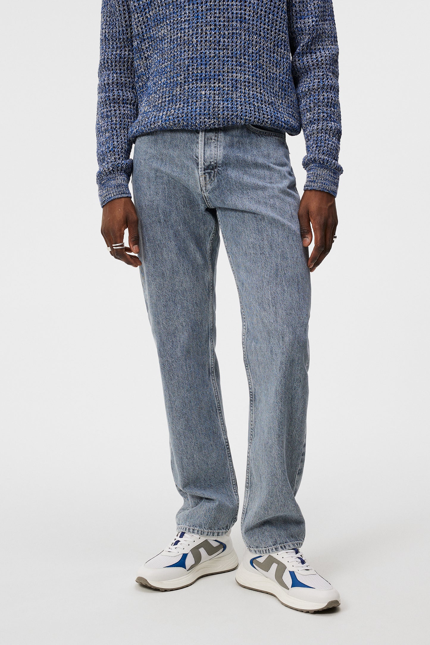 Johnny Secret Grey Jeans in Light Grey by J.Lindeberg