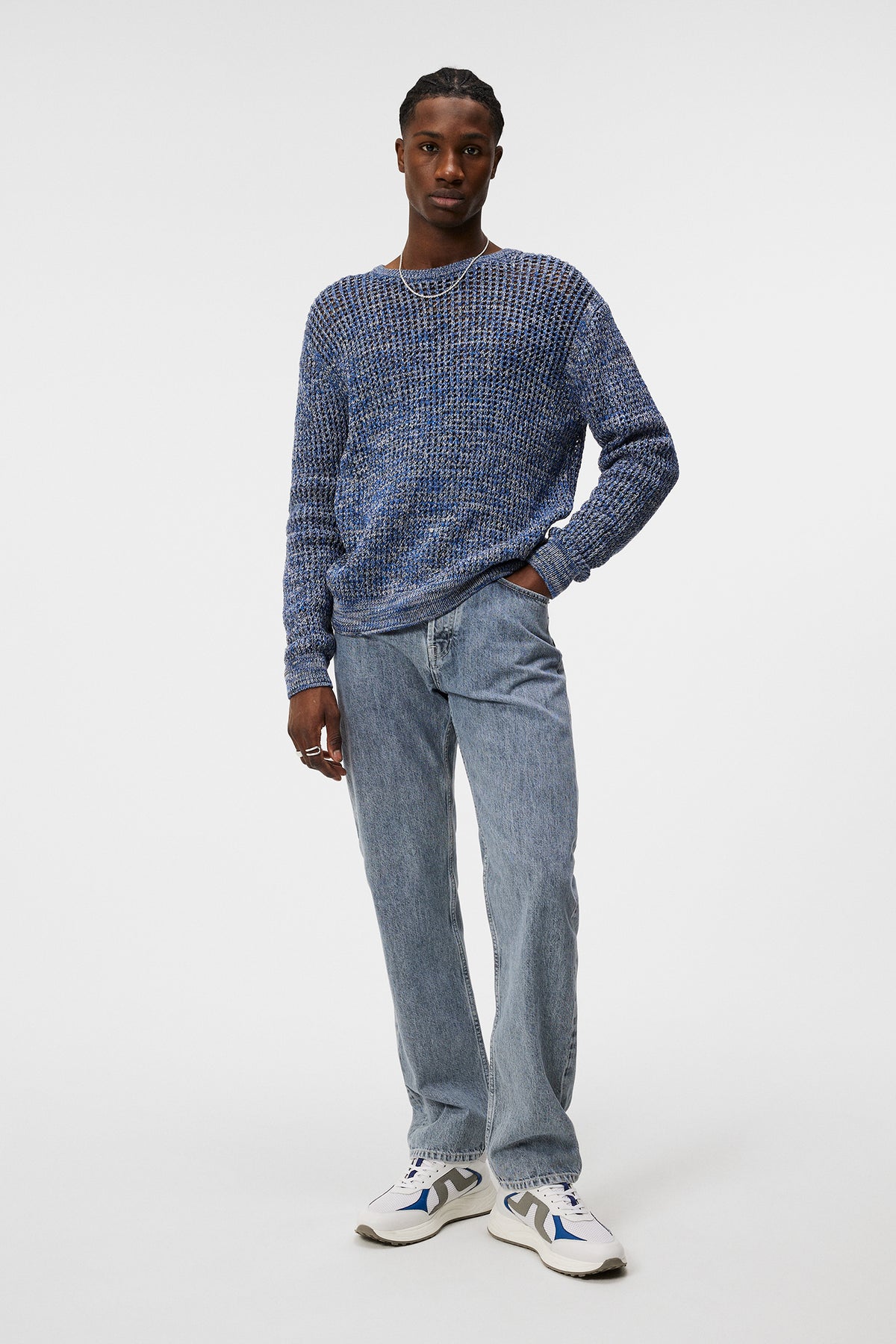 Johnny Secret Grey Jeans in Light Grey by J.Lindeberg