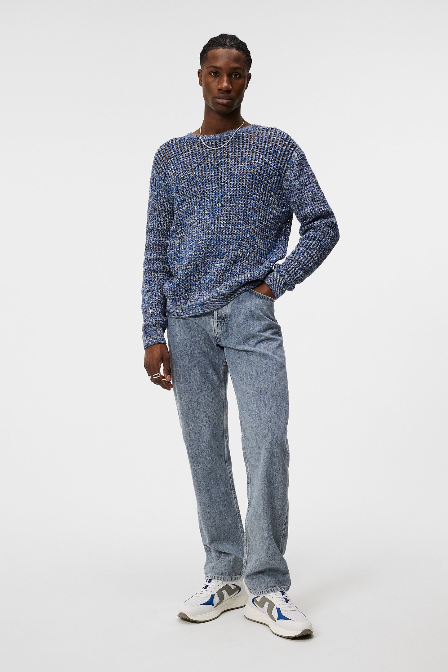 Johnny Secret Grey Jeans in Light Grey by J.Lindeberg