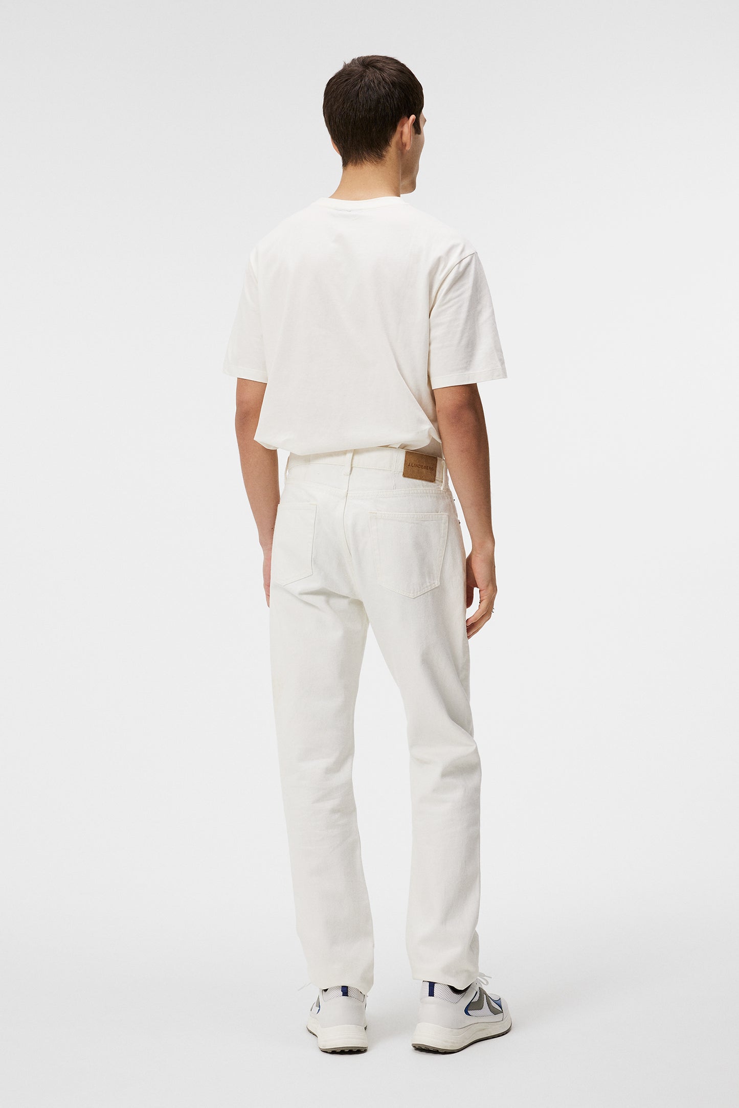 Cody Solid Regular Jeans in Cloud White by J.Lindeberg