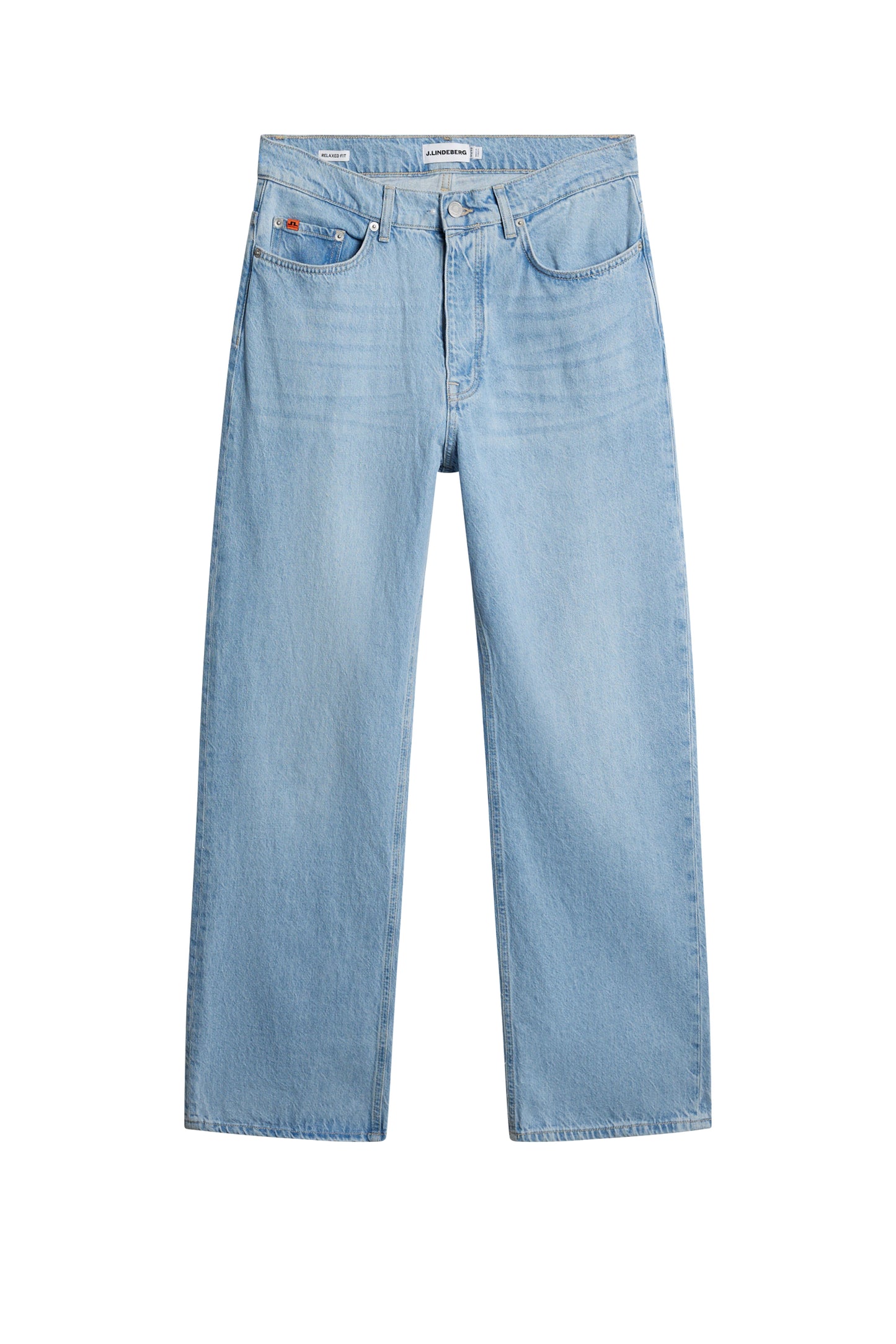 Cart Super Stone Wide Jeans in Light Blue by J.Lindeberg