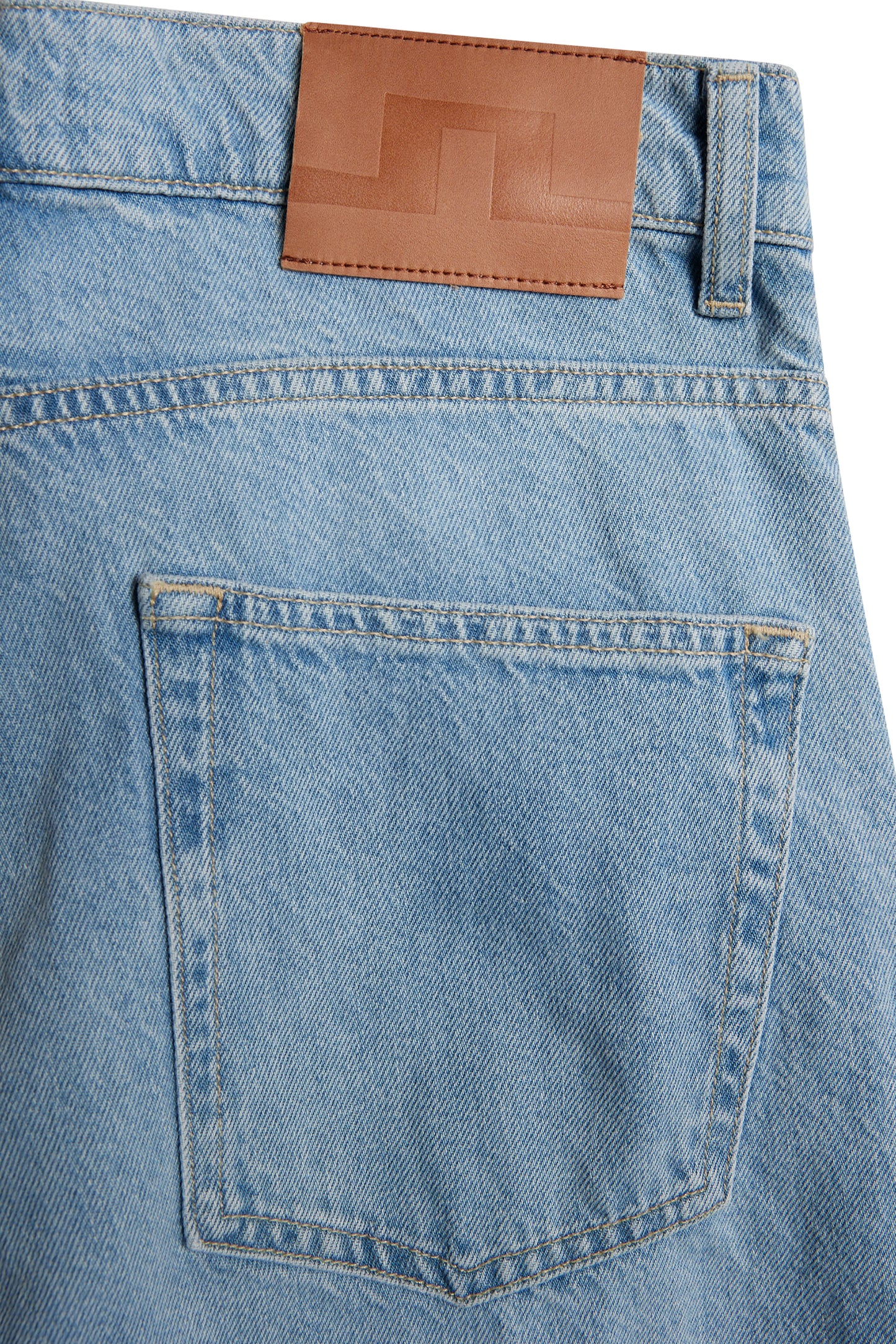 Cart Super Stone Wide Jeans in Light Blue by J.Lindeberg