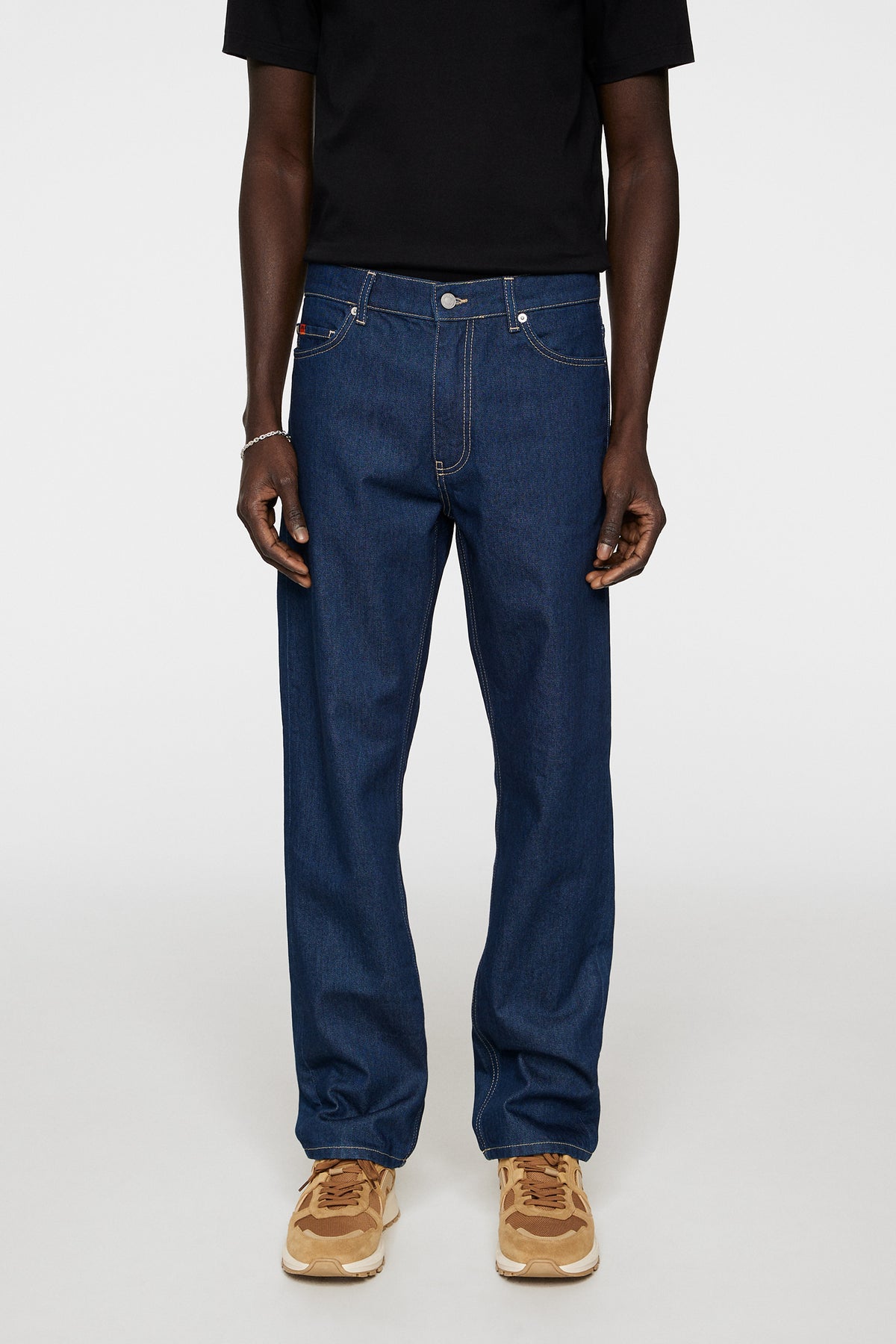 Cody Broken Reg Jeans in Dark Blue by J.Lindeberg