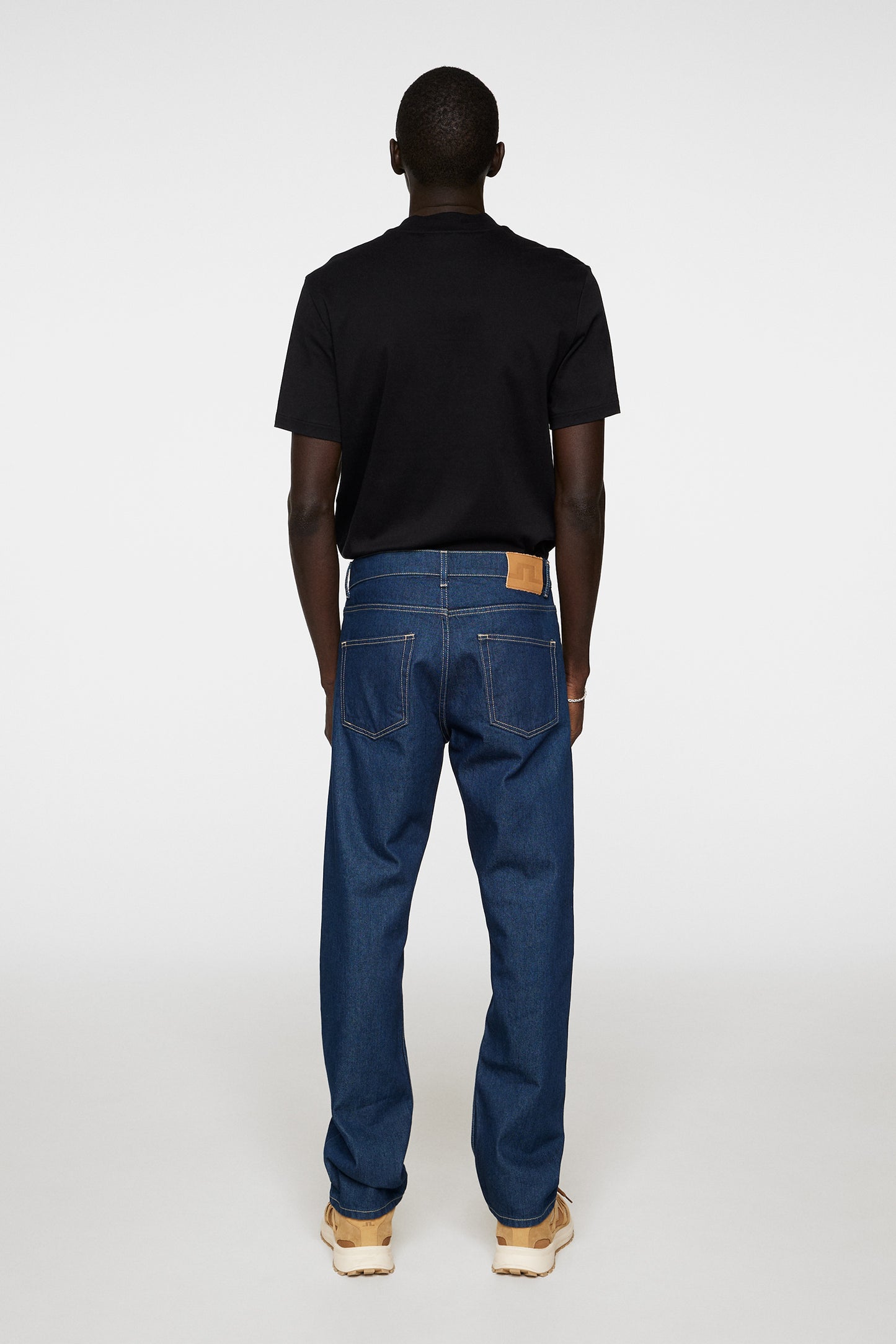Cody Broken Reg Jeans in Dark Blue by J.Lindeberg