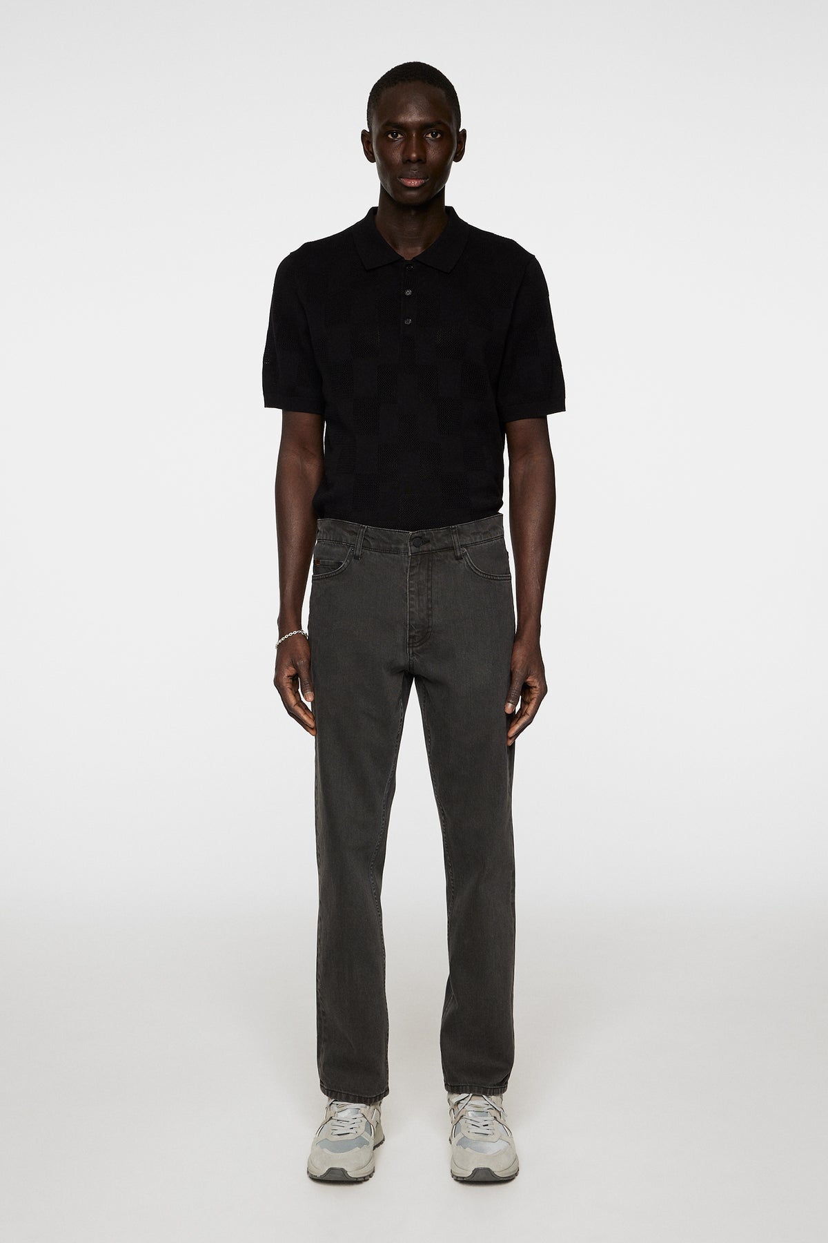 Cody Biocoat Regular Jeans in Asphalt by J.Lindeberg