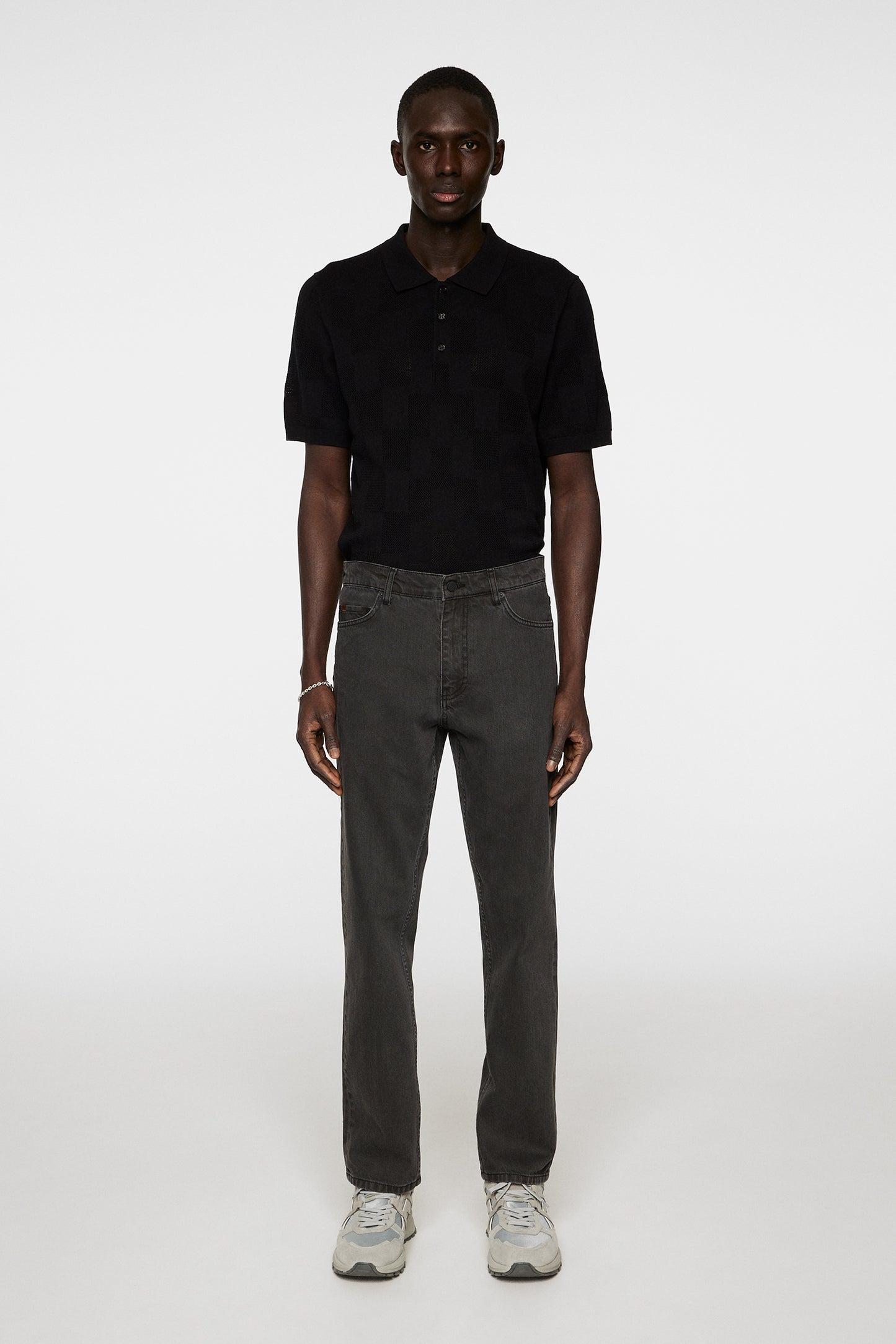 Cody Biocoat Regular Jeans in Asphalt by J.Lindeberg