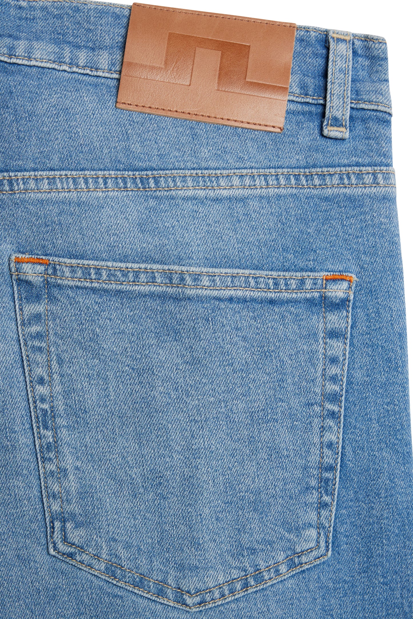 Jax Light Wash Slim Jeans in Light Blue by J.Lindeberg