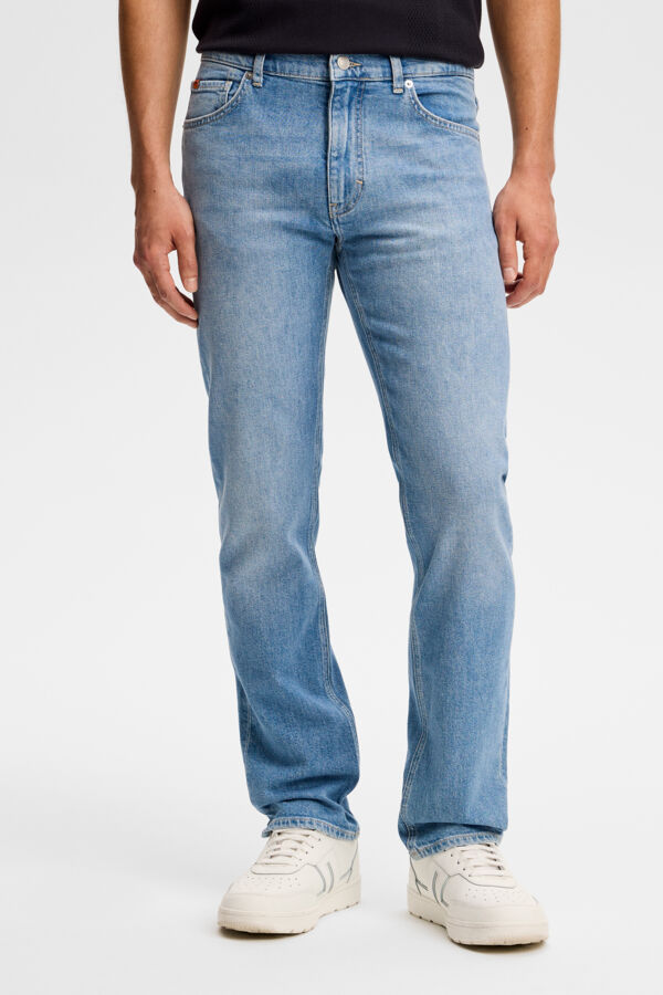 Jax Light Wash Slim Jeans / Light Blue