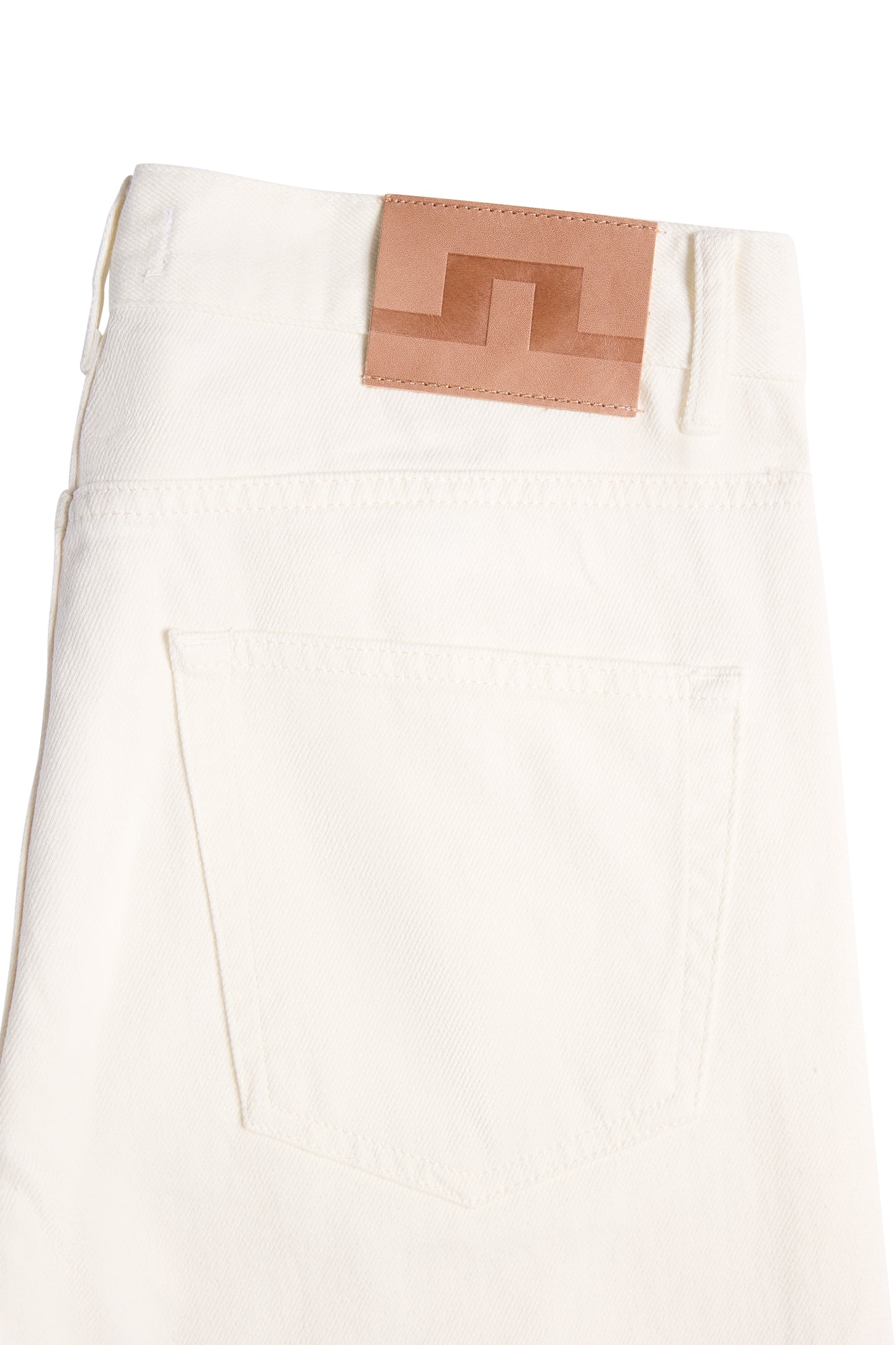 Cody White Reg Jeans in White by J.Lindeberg