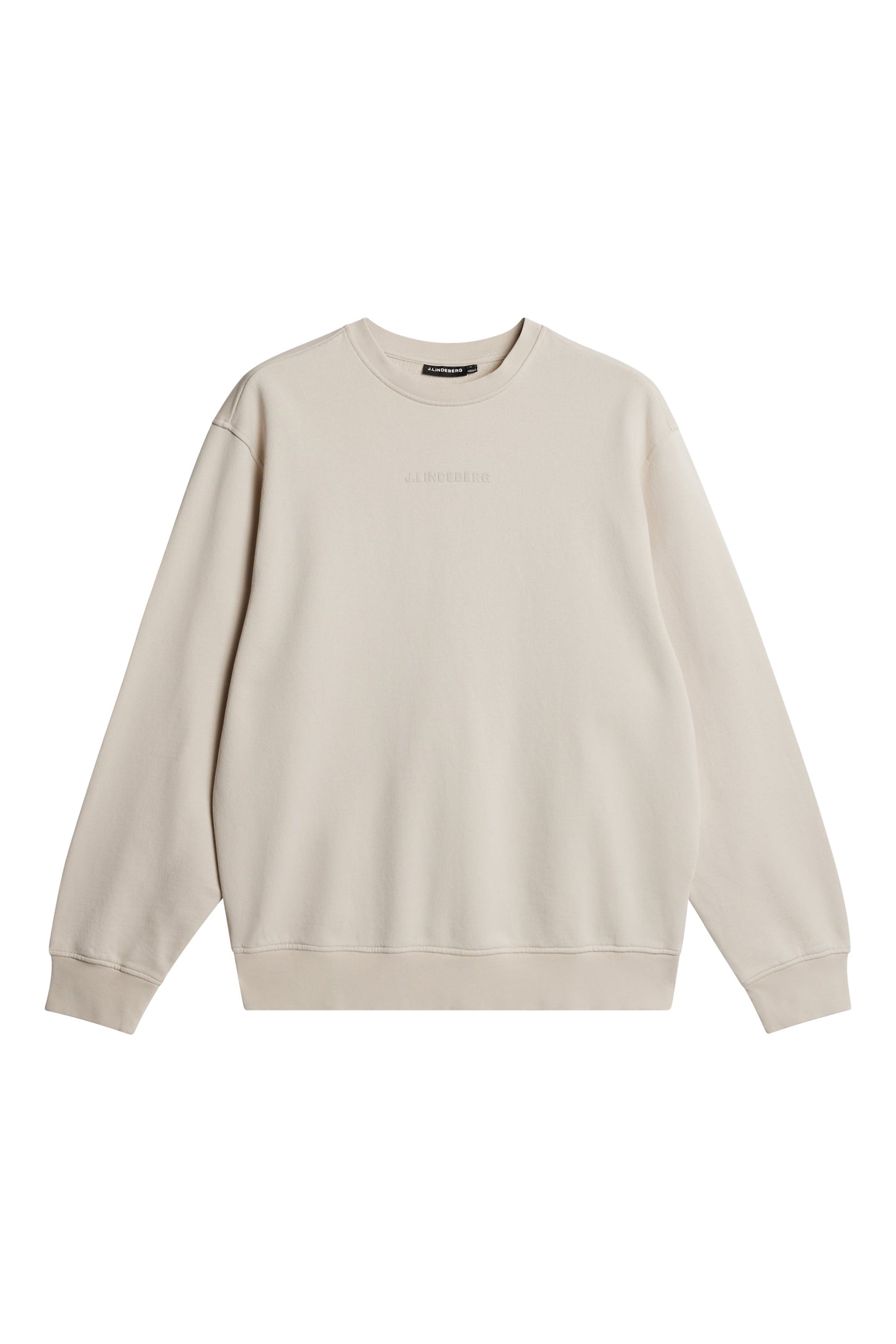 Callan Crew Neck in Moonbeam by J.Lindeberg