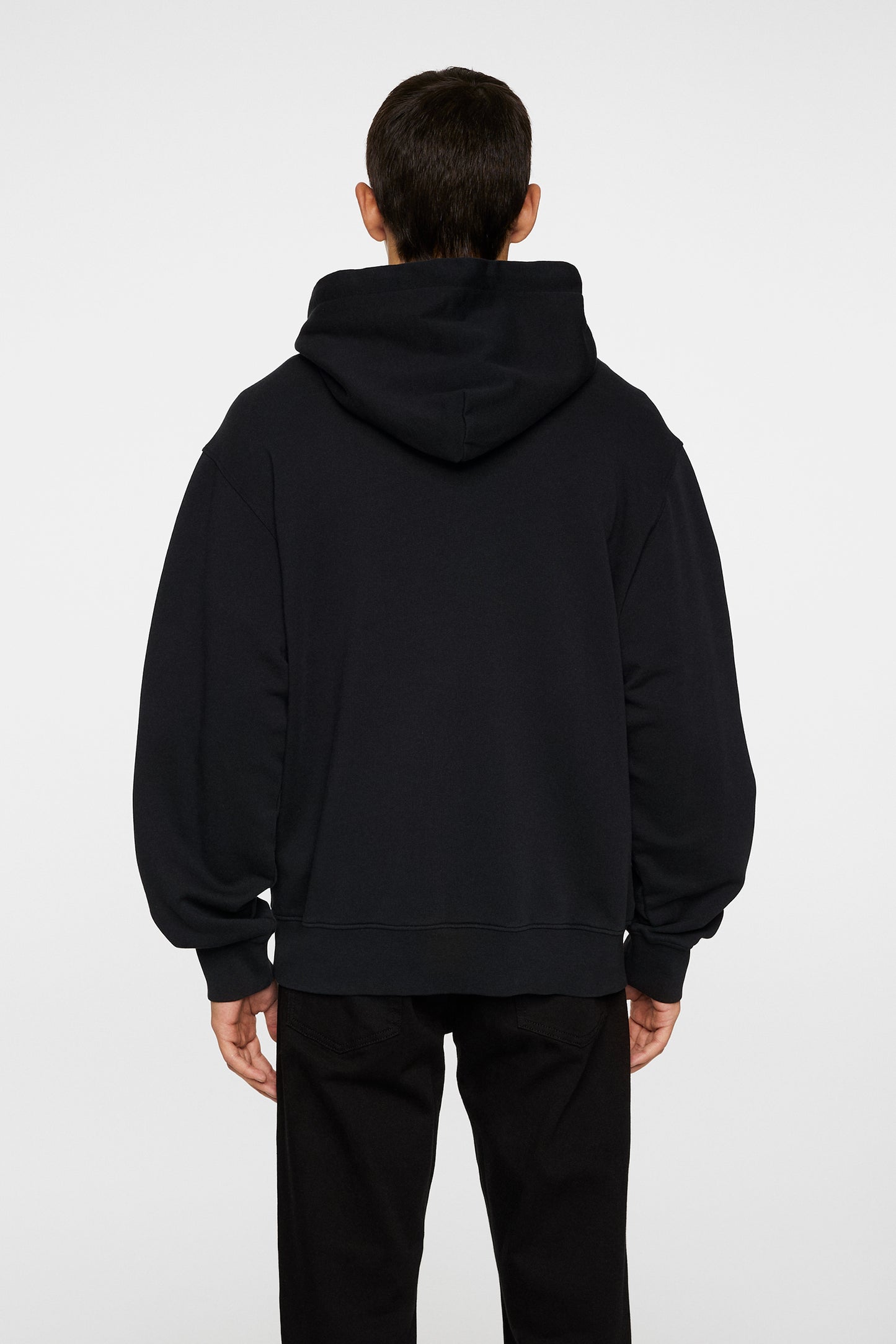 Callan Hoodie in Black by J.Lindeberg