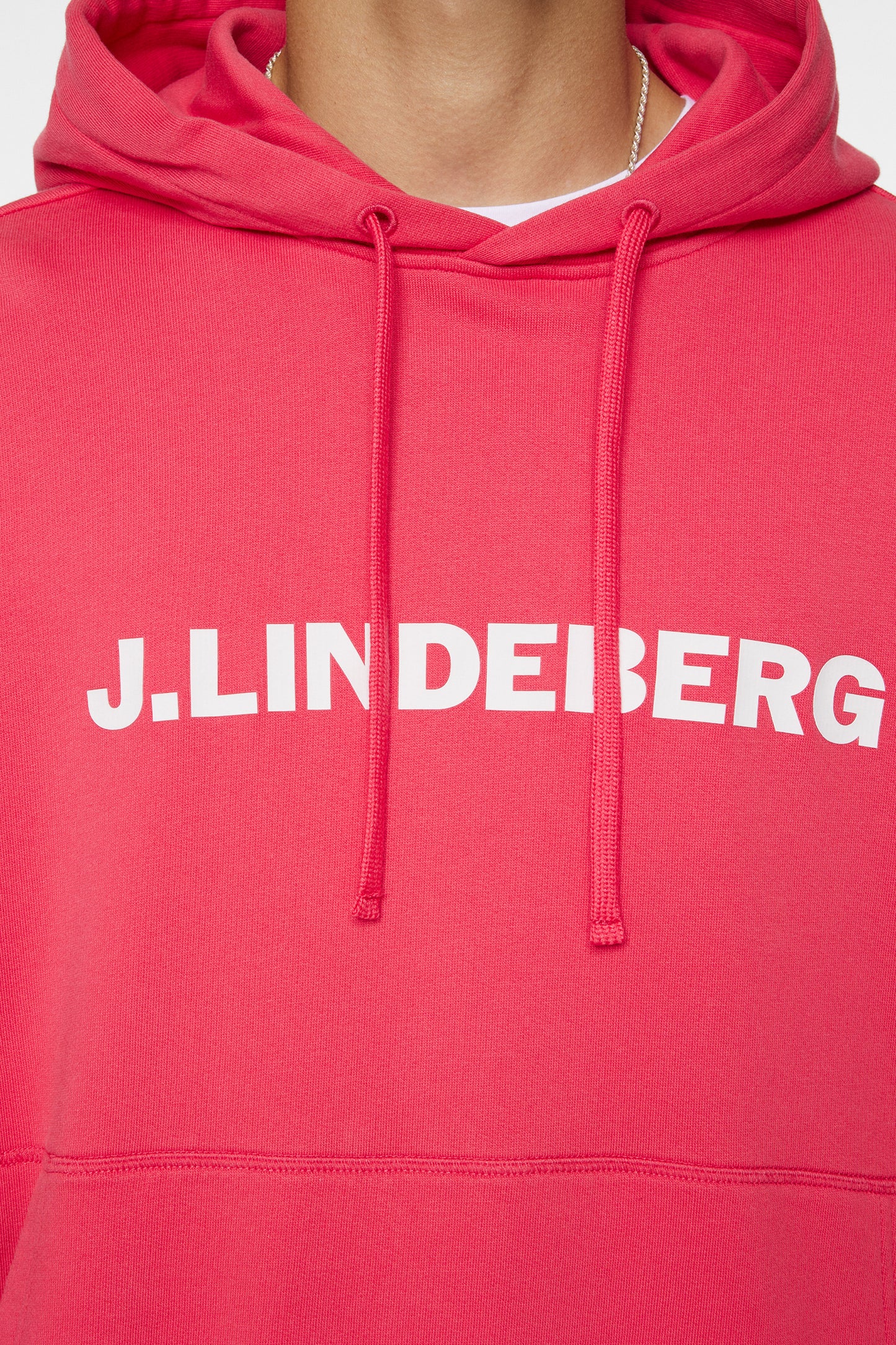 Callan Hoodie in Azalea by J.Lindeberg