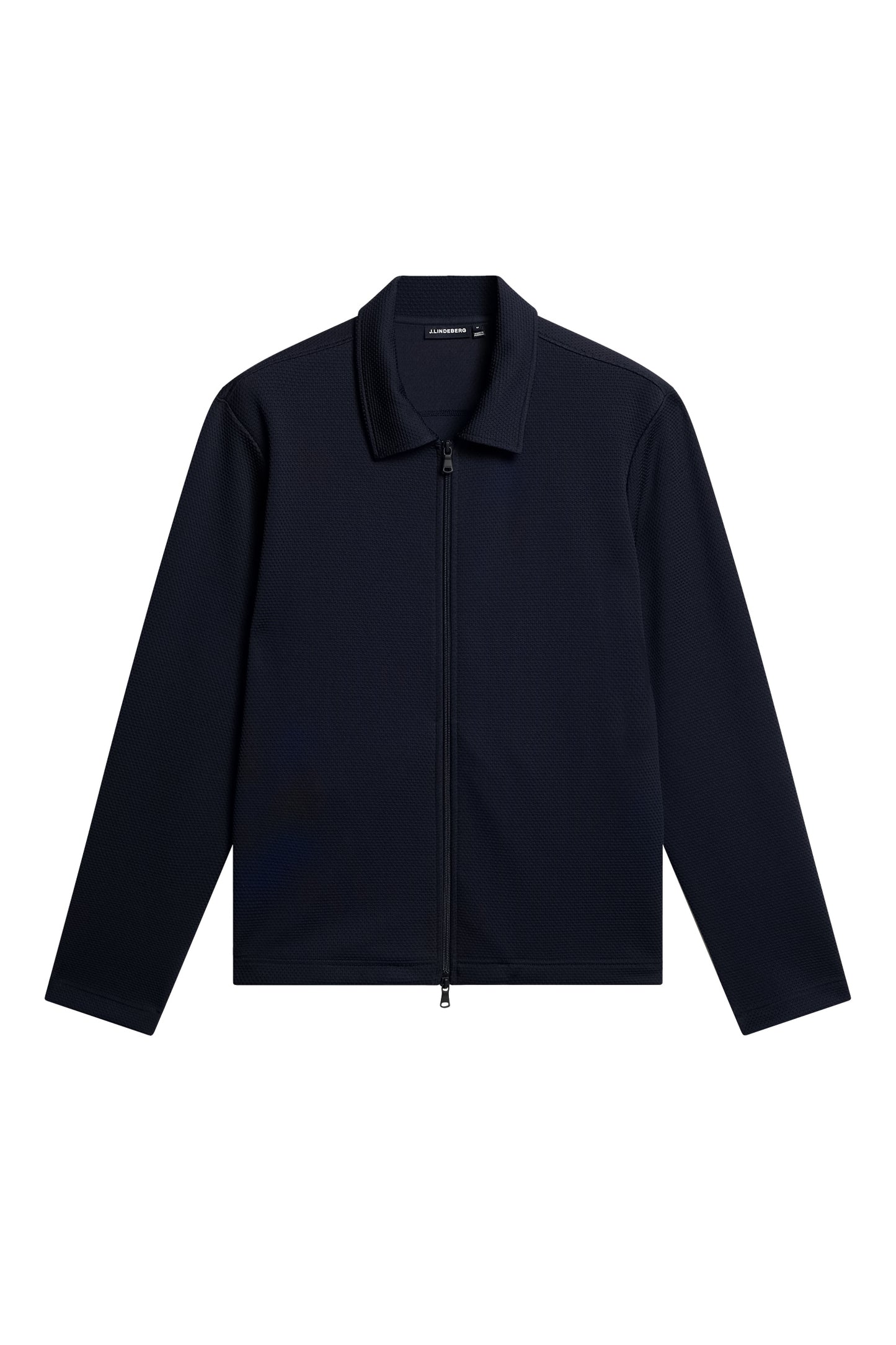 Lansa Jersey Zip Jacket in JL Navy by J.Lindeberg
