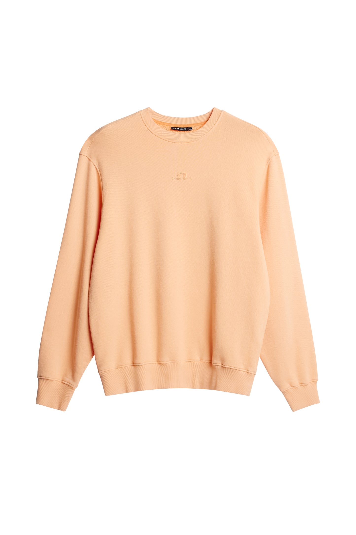 Callan Seasonal Logo Sweater in Mock Orange by J.Lindeberg