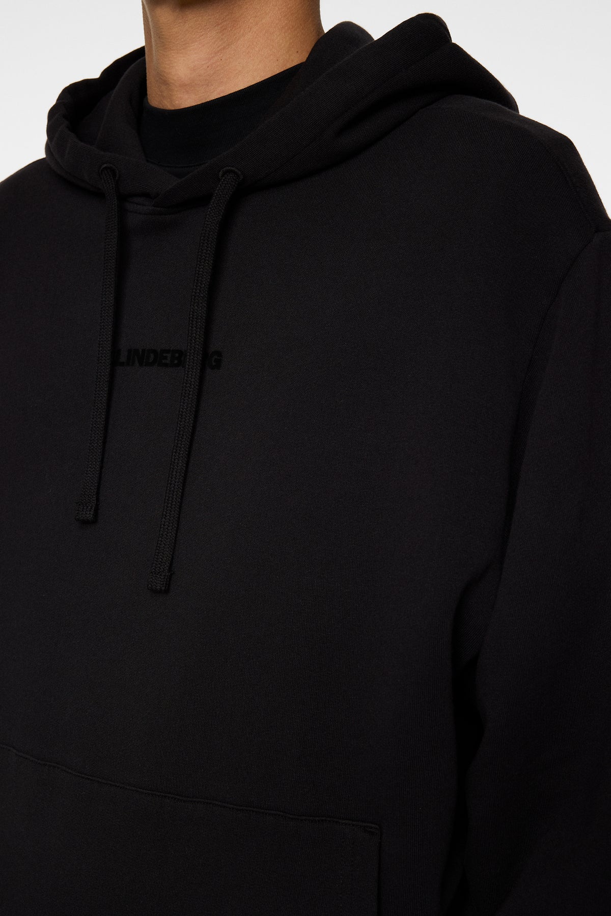 Callan Hoodie in Black by J.Lindeberg