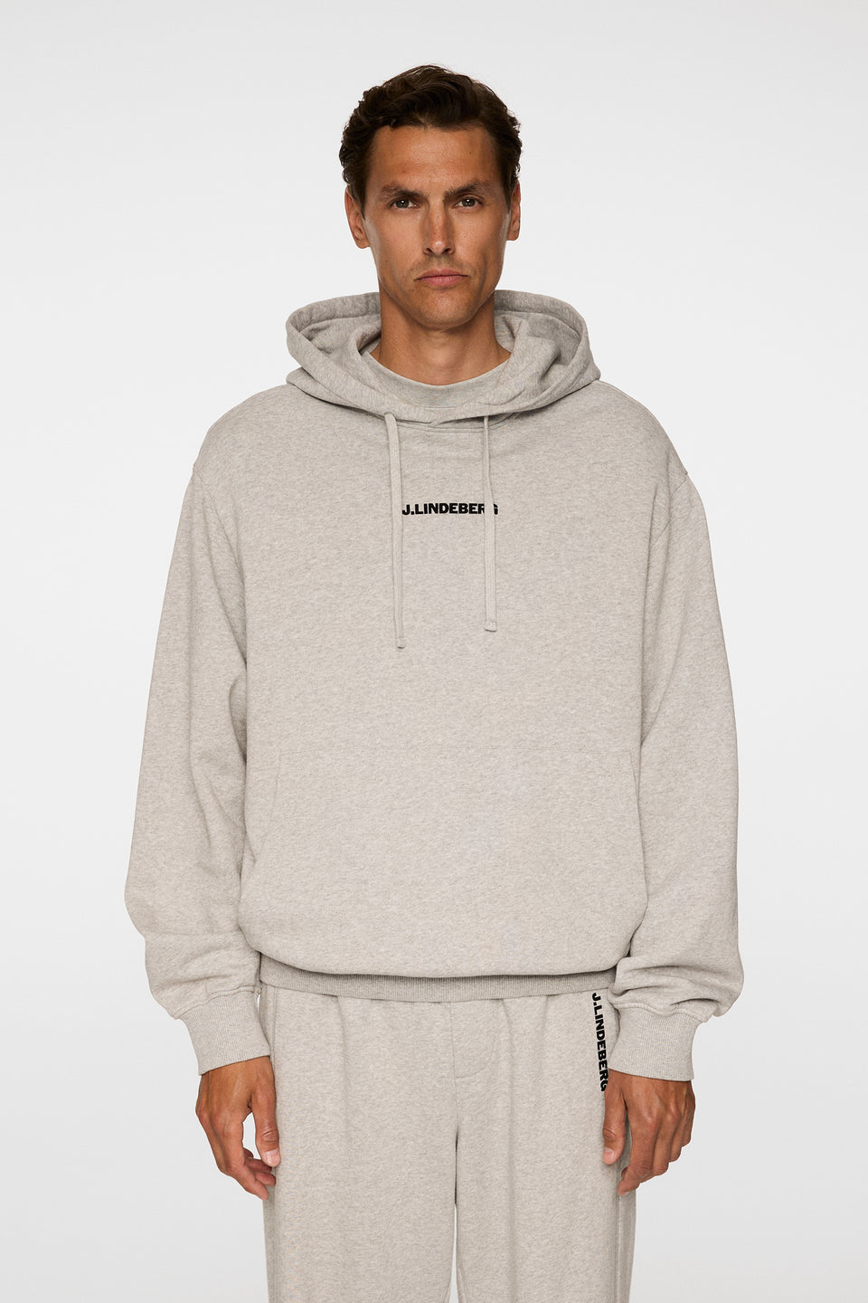 Callan Hoodie / Light Grey Melange