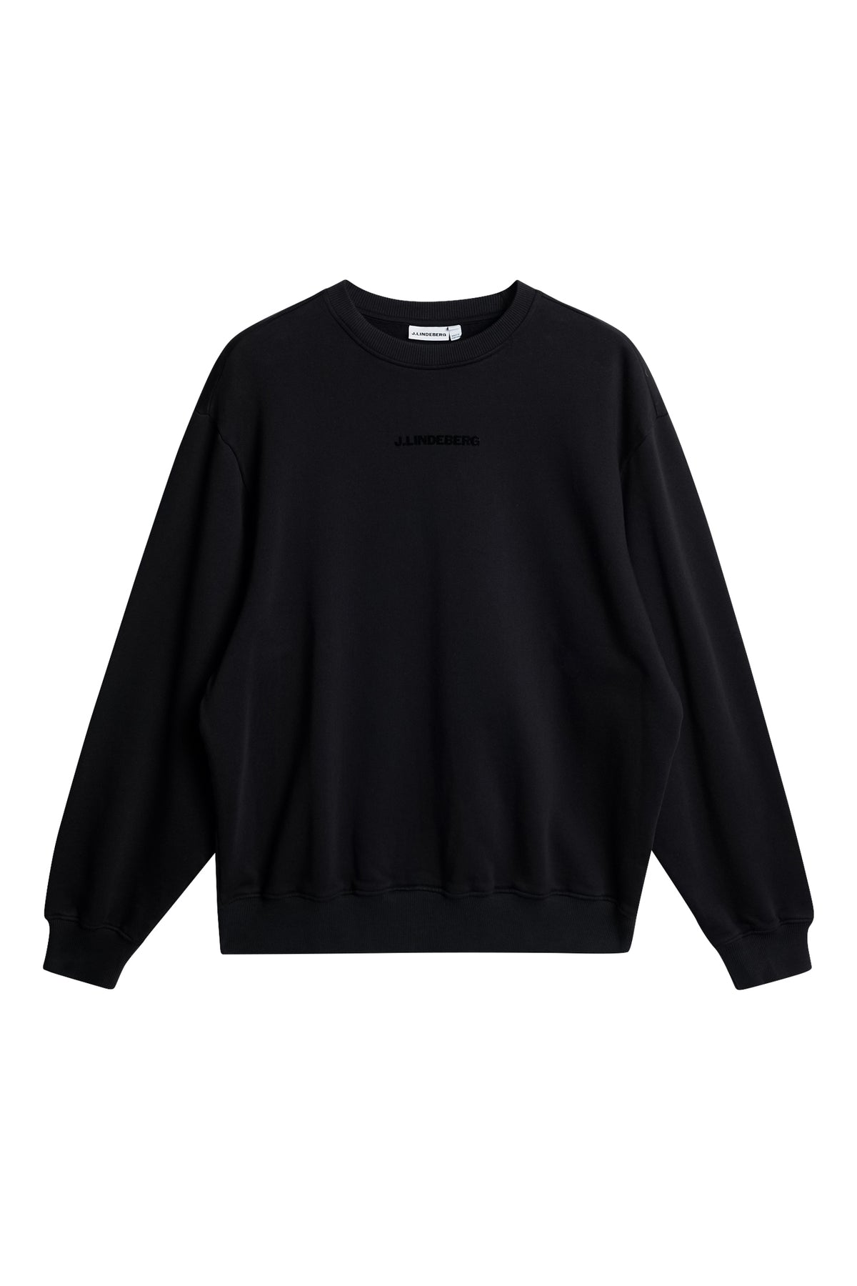 Callan Crew Neck in Black by J.Lindeberg