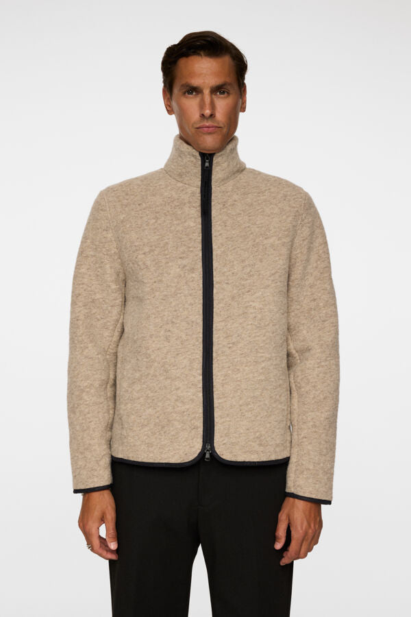 Dustin Wool Fleece Jacket / Moonbeam