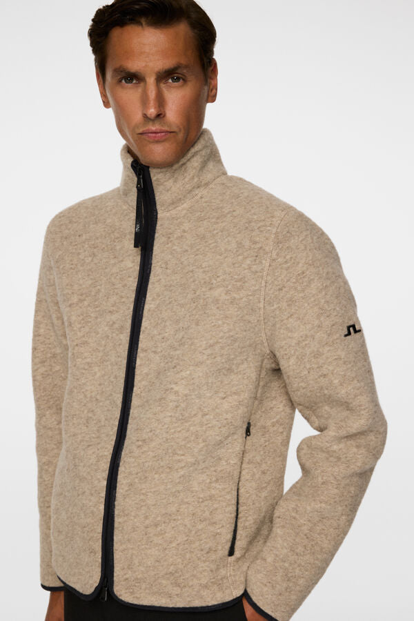 Dustin Wool Fleece Jacket / Moonbeam