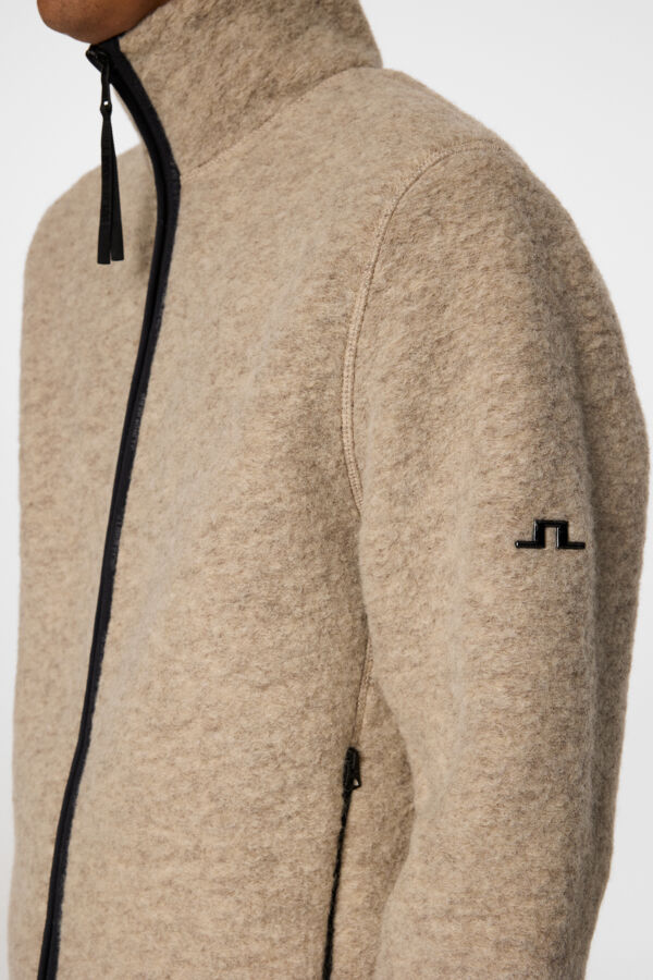 Dustin Wool Fleece Jacket / Moonbeam