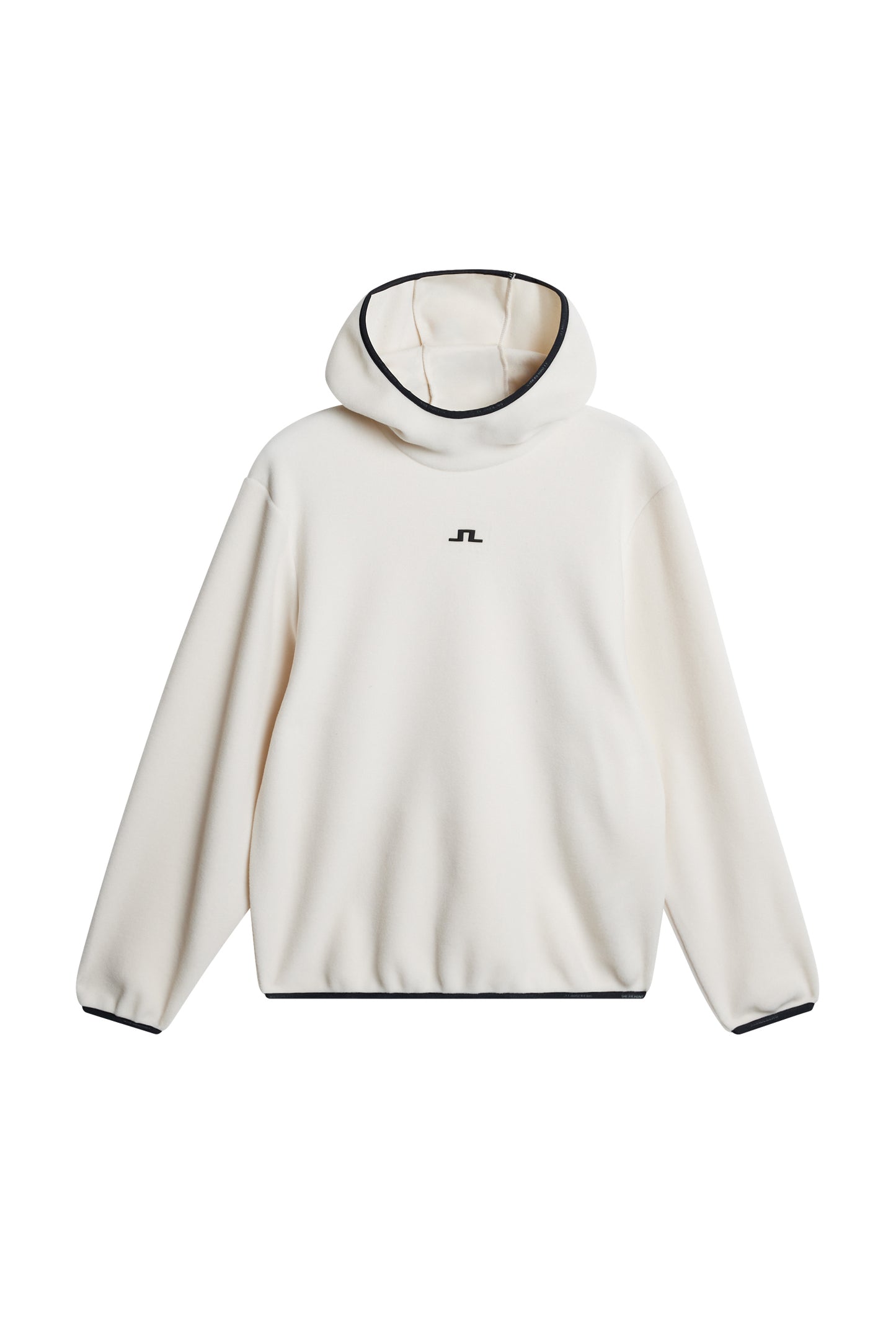 Como Fleece hoodie in Moonbeam by J.Lindeberg