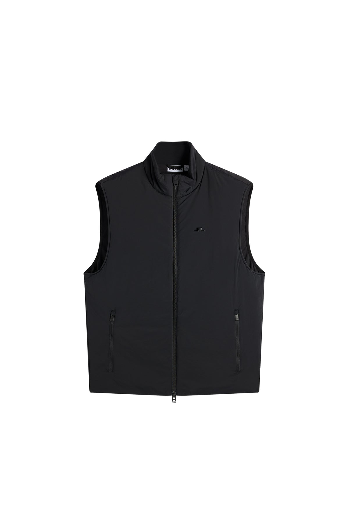 Timor Hybrid Vest in Black by J.Lindeberg