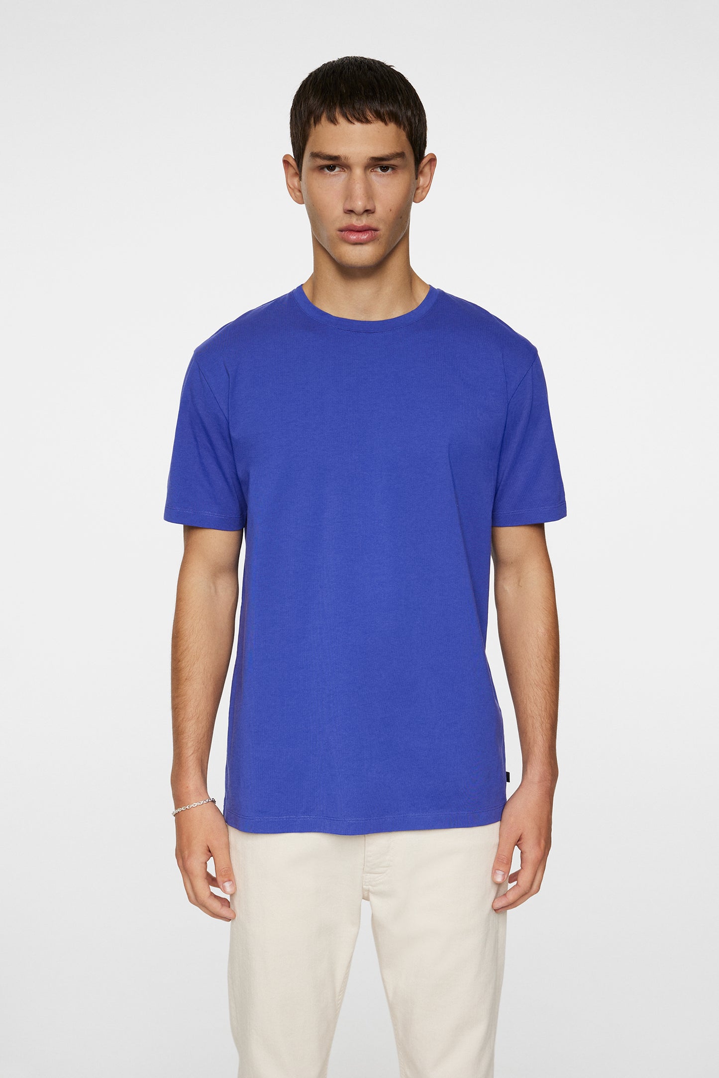 Sid Basic T-Shirt in Clematis Blue by J.Lindeberg